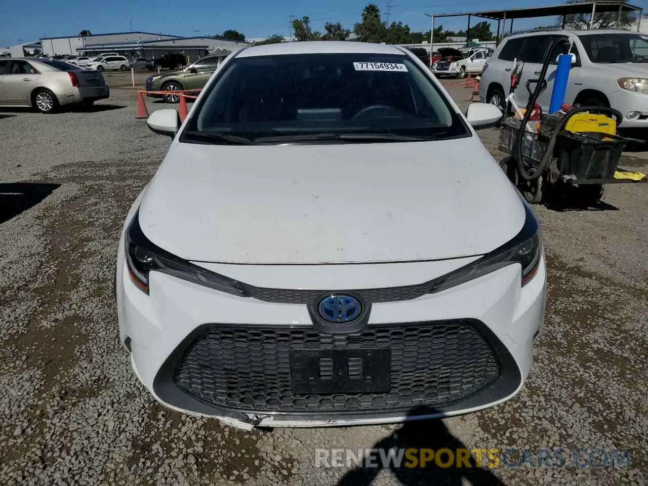 5 Photograph of a damaged car JTDEAMDE4N3008009 TOYOTA COROLLA 2022