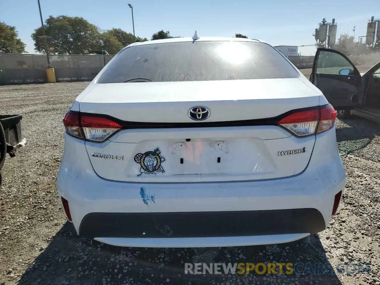 6 Photograph of a damaged car JTDEAMDE4N3008009 TOYOTA COROLLA 2022