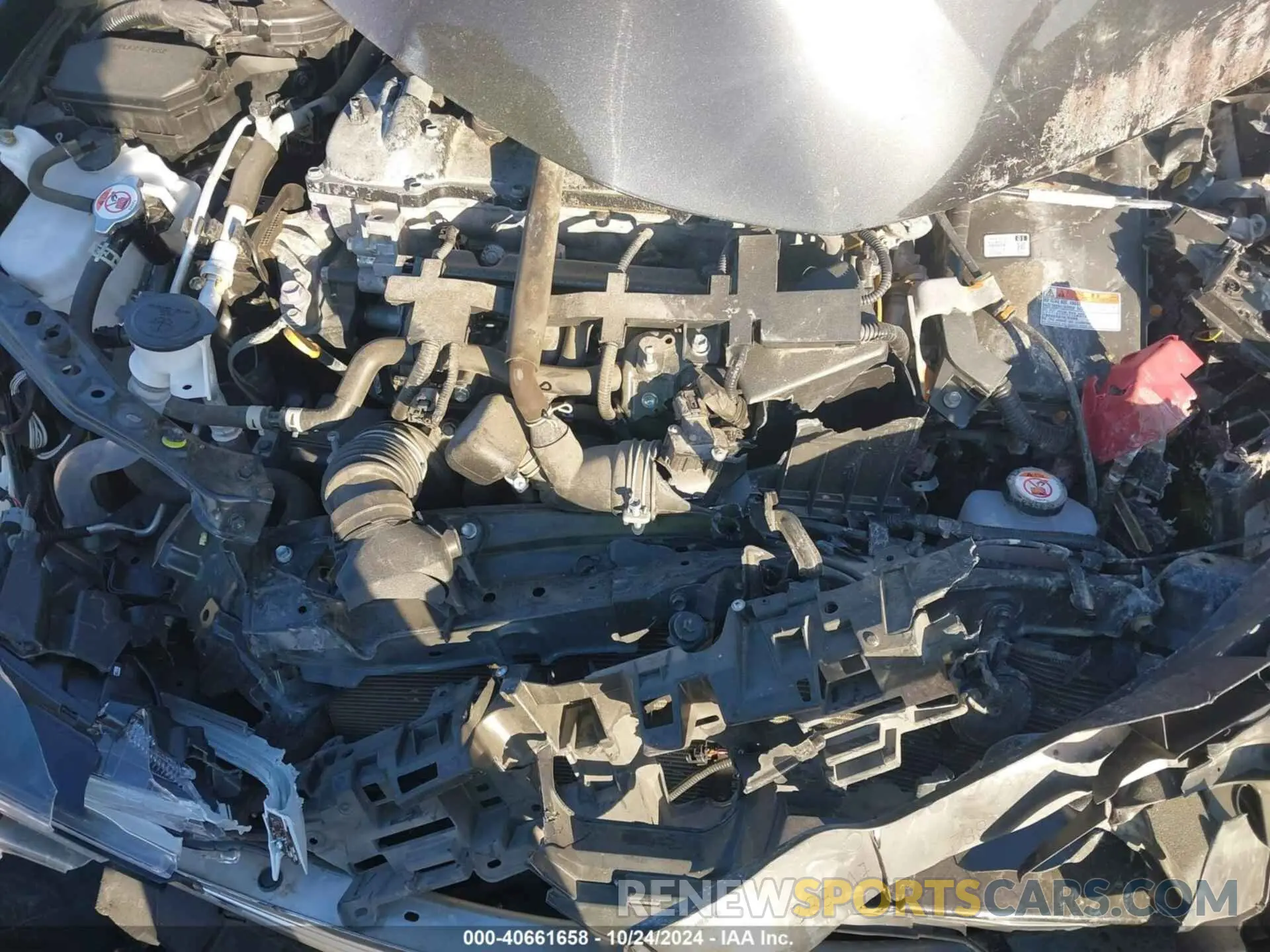 10 Photograph of a damaged car JTDEAMDE4NJ037330 TOYOTA COROLLA 2022
