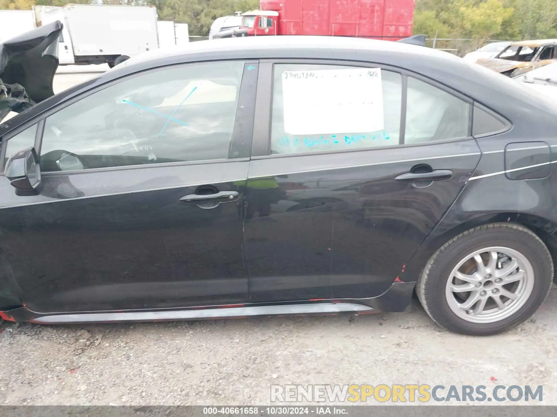 15 Photograph of a damaged car JTDEAMDE4NJ037330 TOYOTA COROLLA 2022