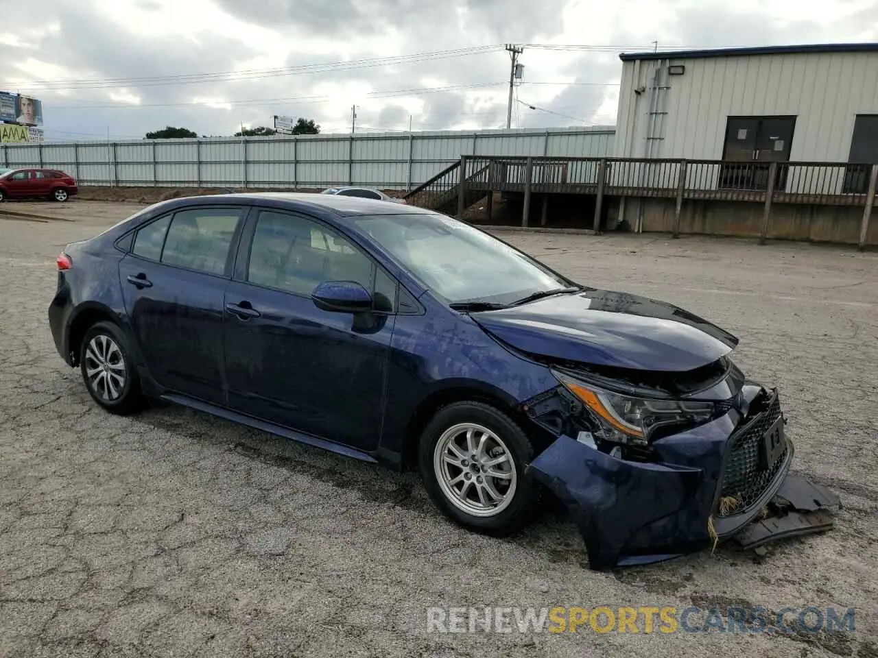 4 Photograph of a damaged car JTDEAMDE4NJ044214 TOYOTA COROLLA 2022