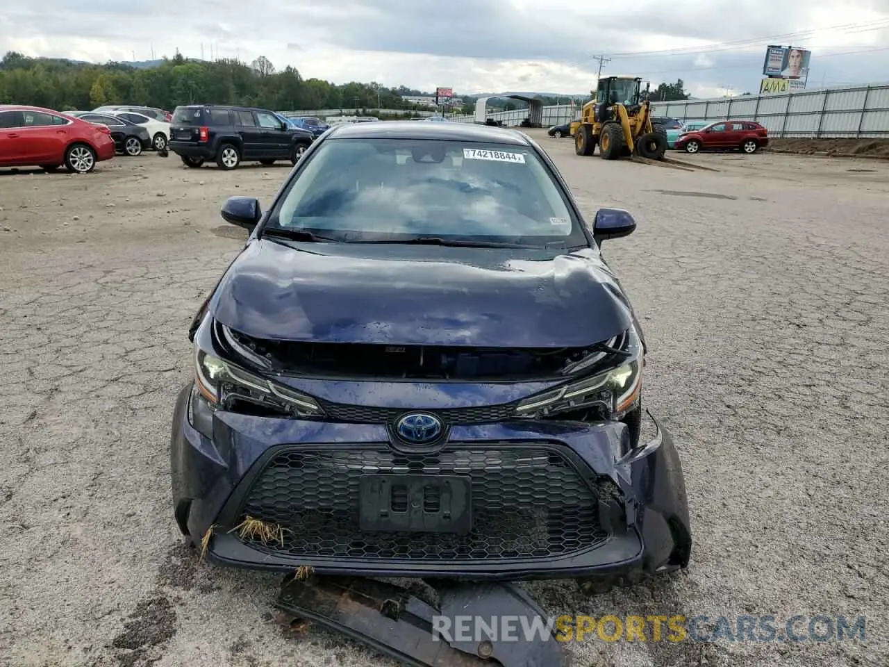 5 Photograph of a damaged car JTDEAMDE4NJ044214 TOYOTA COROLLA 2022