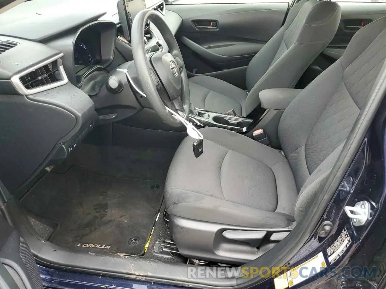 7 Photograph of a damaged car JTDEAMDE4NJ044214 TOYOTA COROLLA 2022