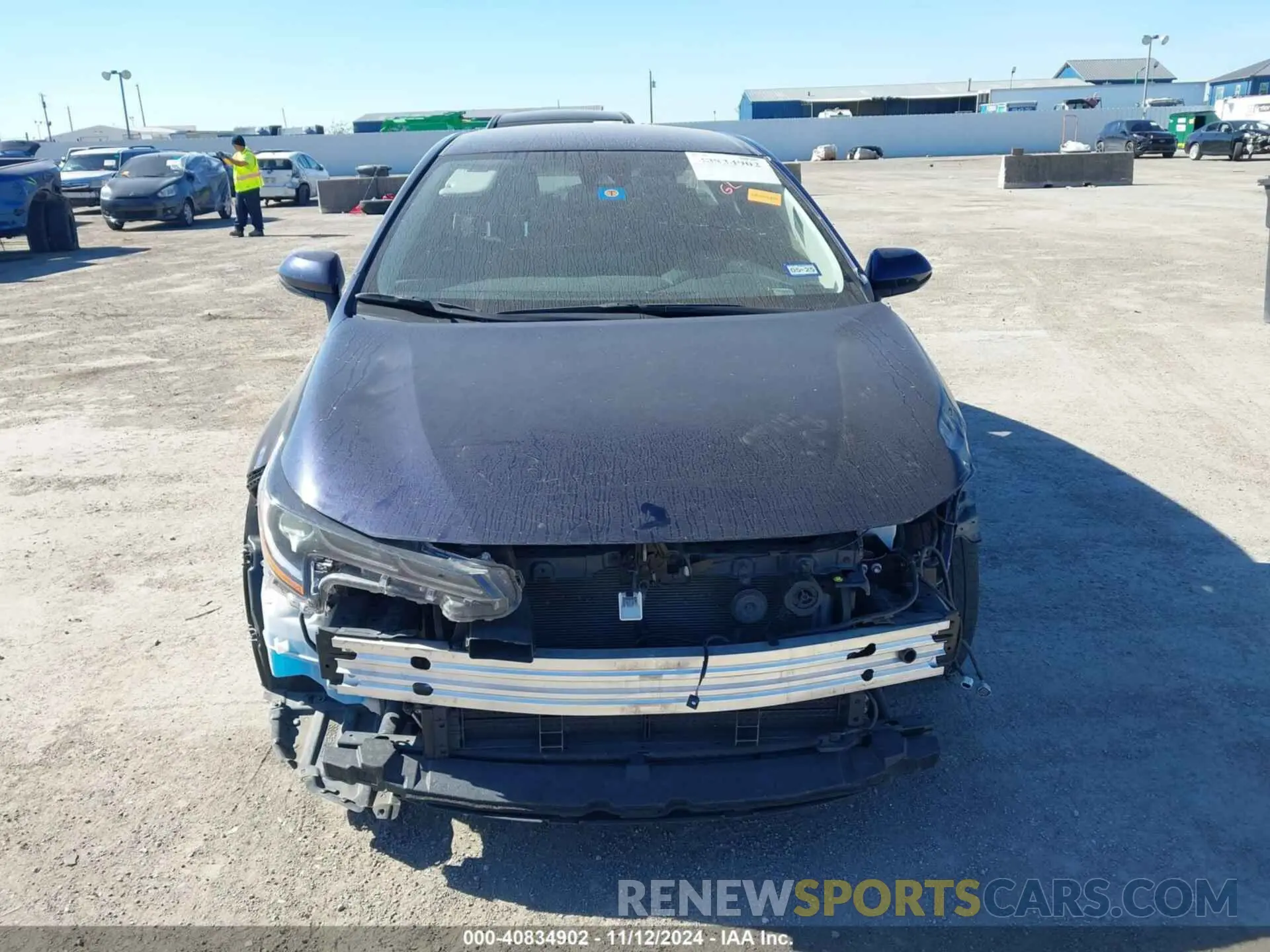 13 Photograph of a damaged car JTDEAMDE4NJ049851 TOYOTA COROLLA 2022