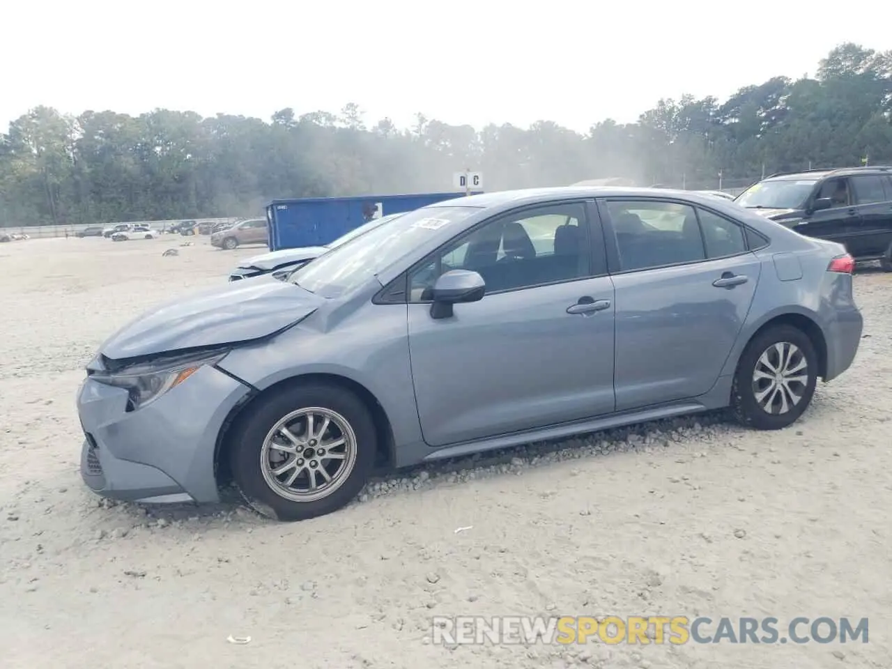 1 Photograph of a damaged car JTDEAMDE4NJ055097 TOYOTA COROLLA 2022