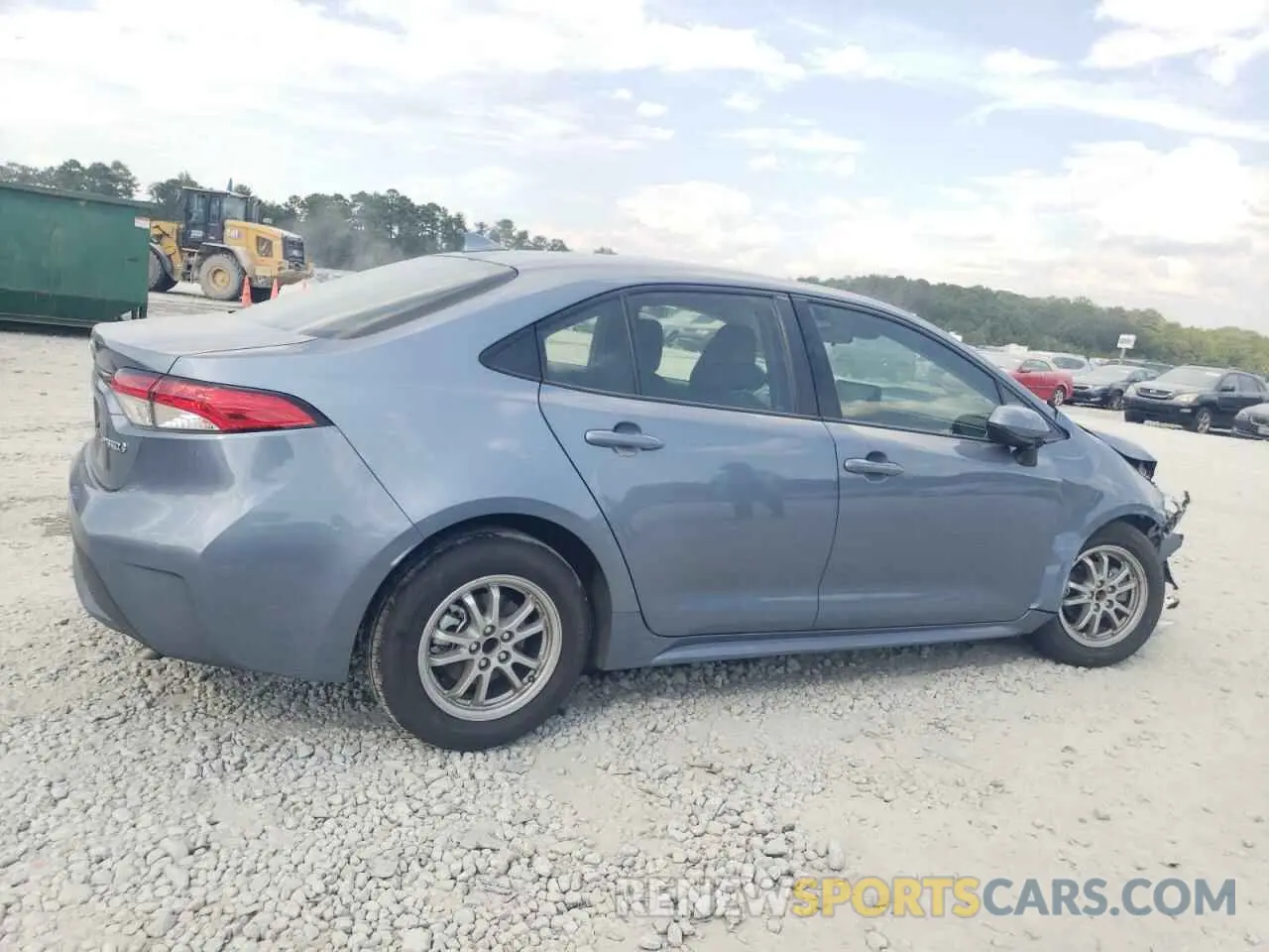 3 Photograph of a damaged car JTDEAMDE4NJ055097 TOYOTA COROLLA 2022