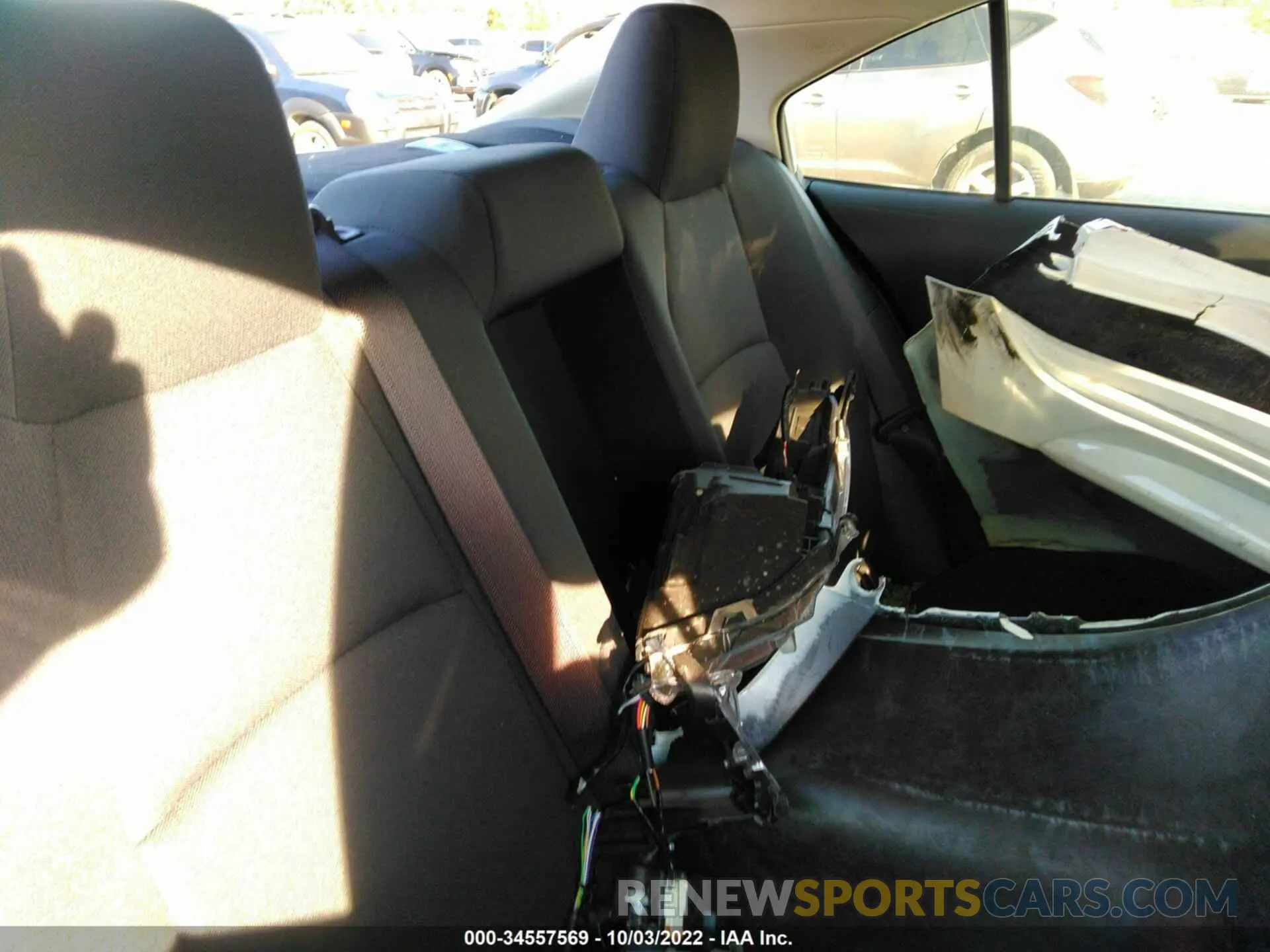 8 Photograph of a damaged car JTDEAMDE5N3002817 TOYOTA COROLLA 2022