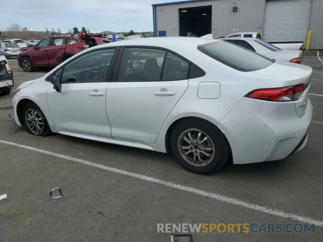 2 Photograph of a damaged car JTDEAMDE5N3003241 TOYOTA COROLLA 2022