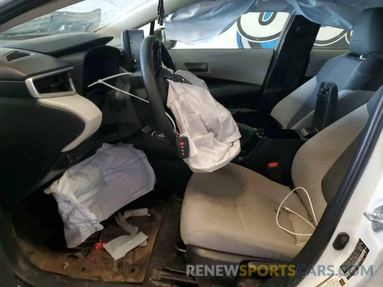7 Photograph of a damaged car JTDEAMDE5N3003904 TOYOTA COROLLA 2022