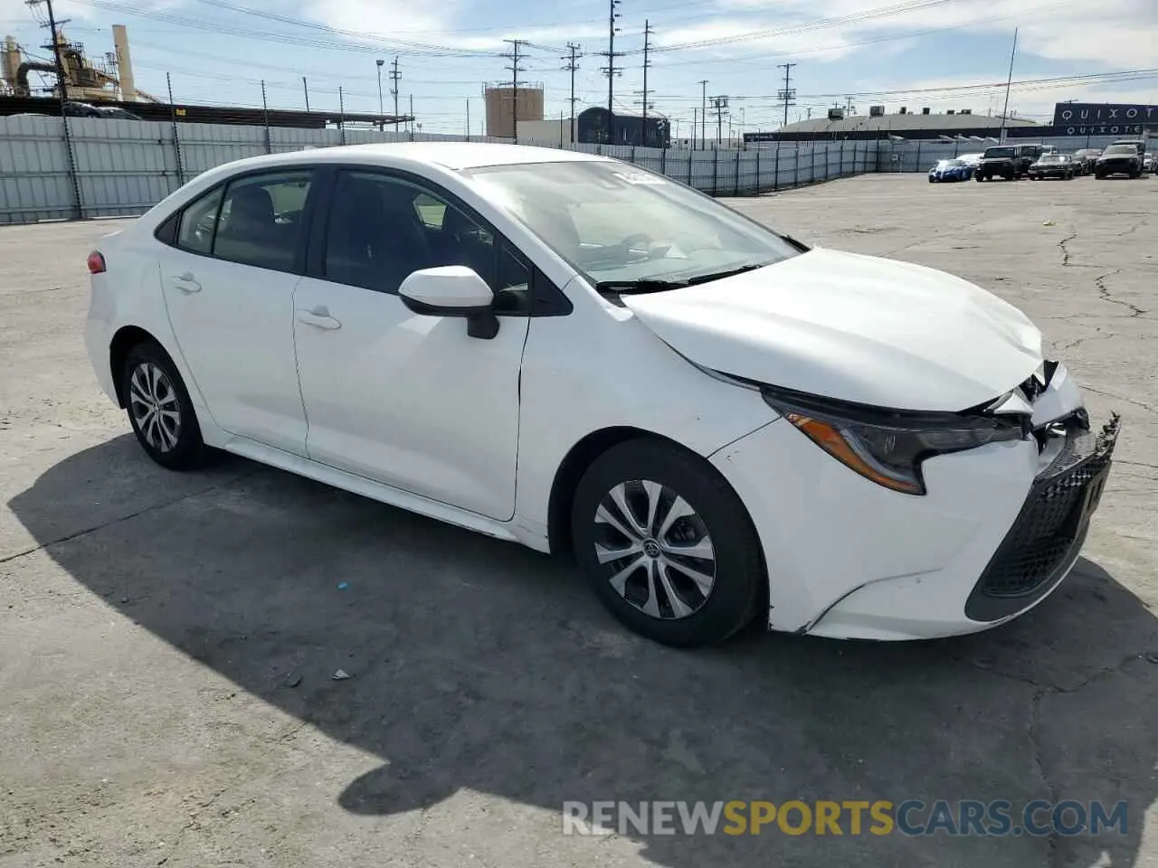 4 Photograph of a damaged car JTDEAMDE5N3007130 TOYOTA COROLLA 2022