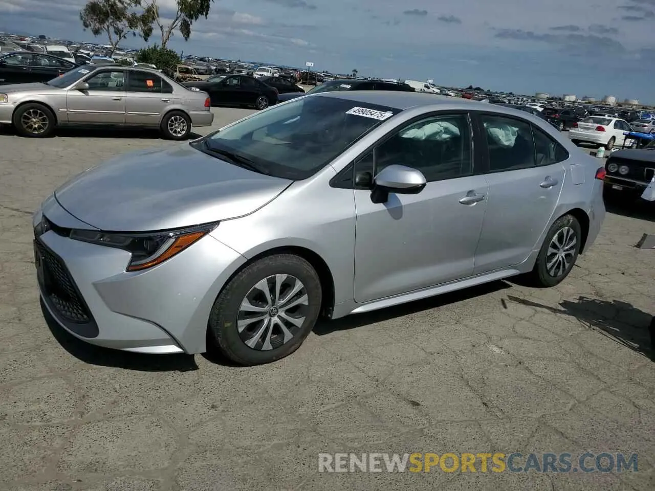 1 Photograph of a damaged car JTDEAMDE5N3011145 TOYOTA COROLLA 2022