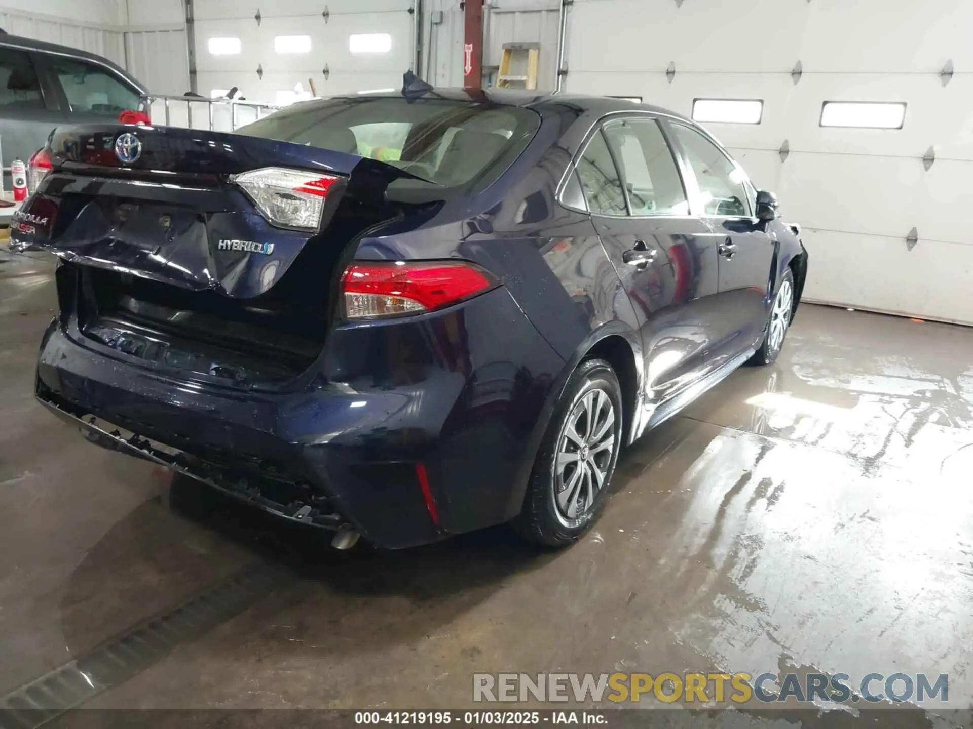 4 Photograph of a damaged car JTDEAMDE5NJ054301 TOYOTA COROLLA 2022