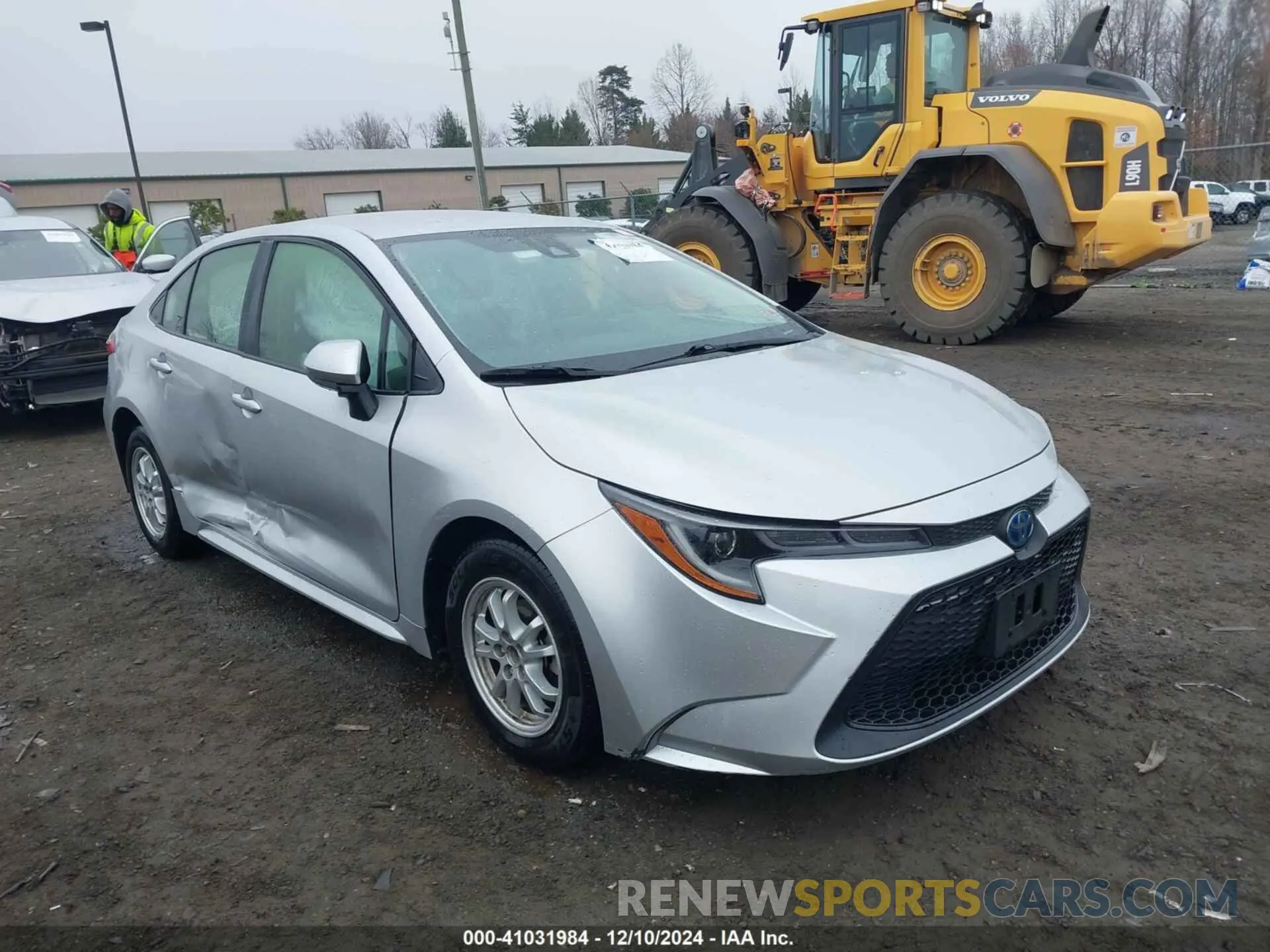 1 Photograph of a damaged car JTDEAMDE5NJ054850 TOYOTA COROLLA 2022
