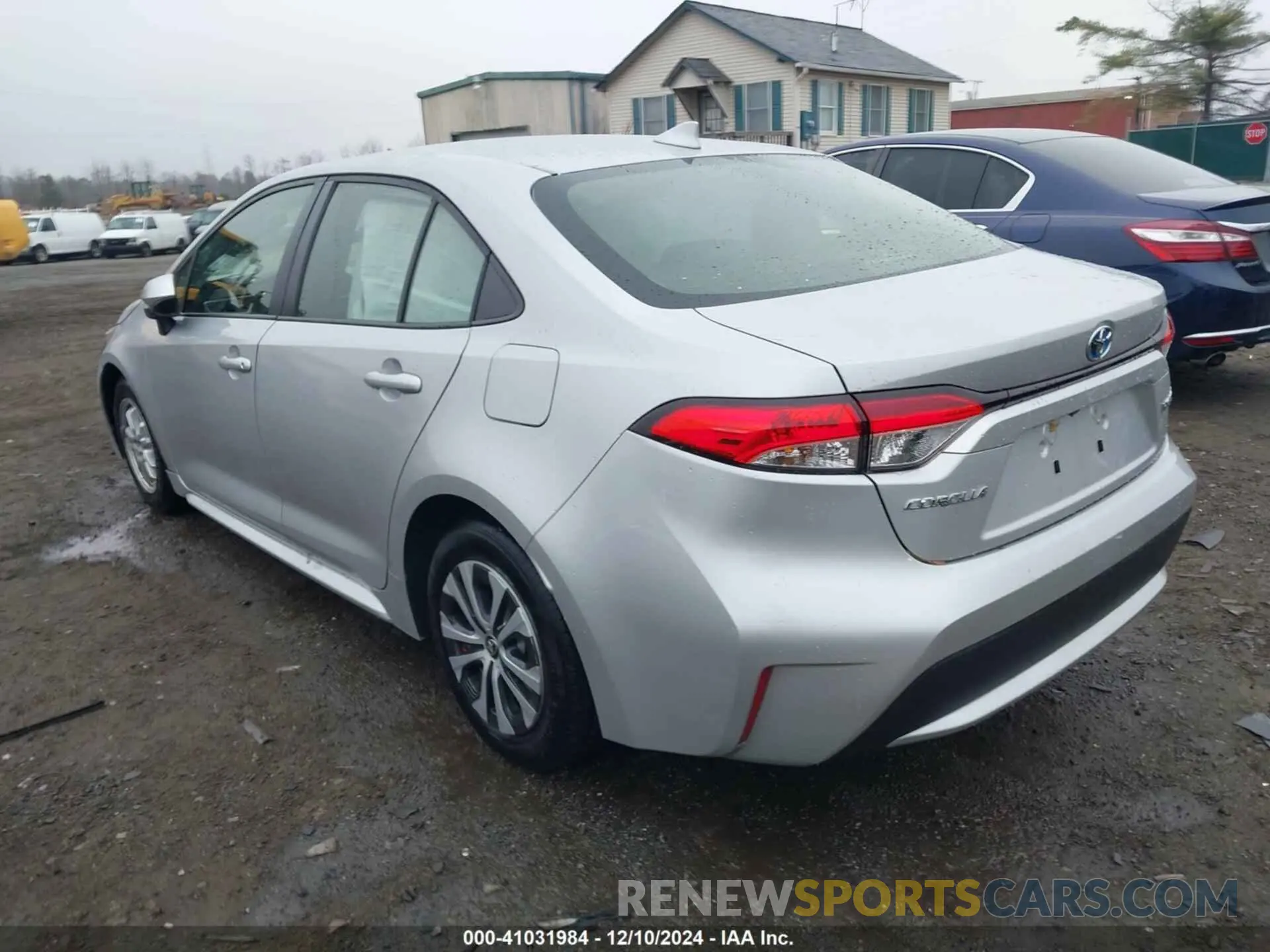 3 Photograph of a damaged car JTDEAMDE5NJ054850 TOYOTA COROLLA 2022