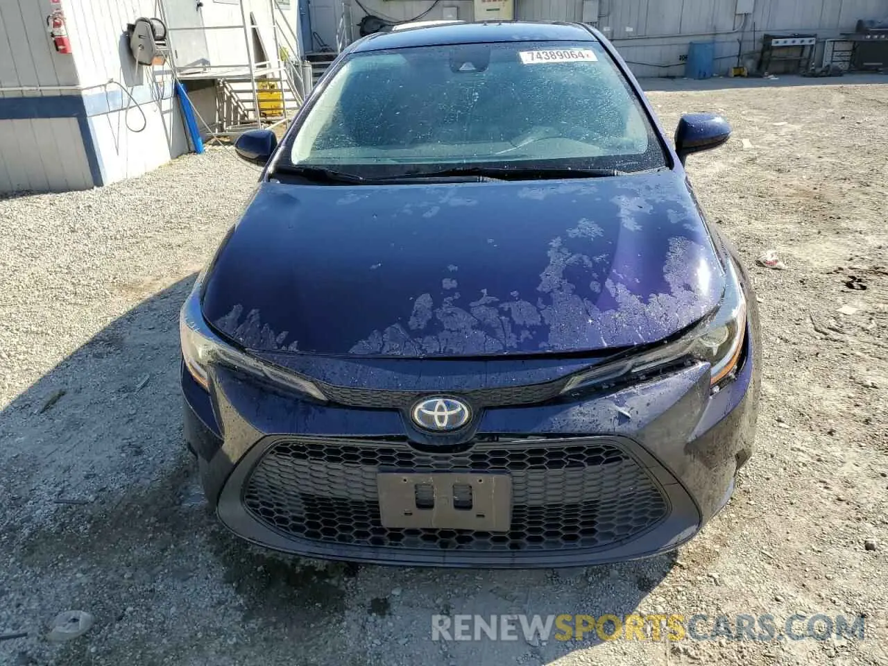 5 Photograph of a damaged car JTDEAMDE5NJ058767 TOYOTA COROLLA 2022