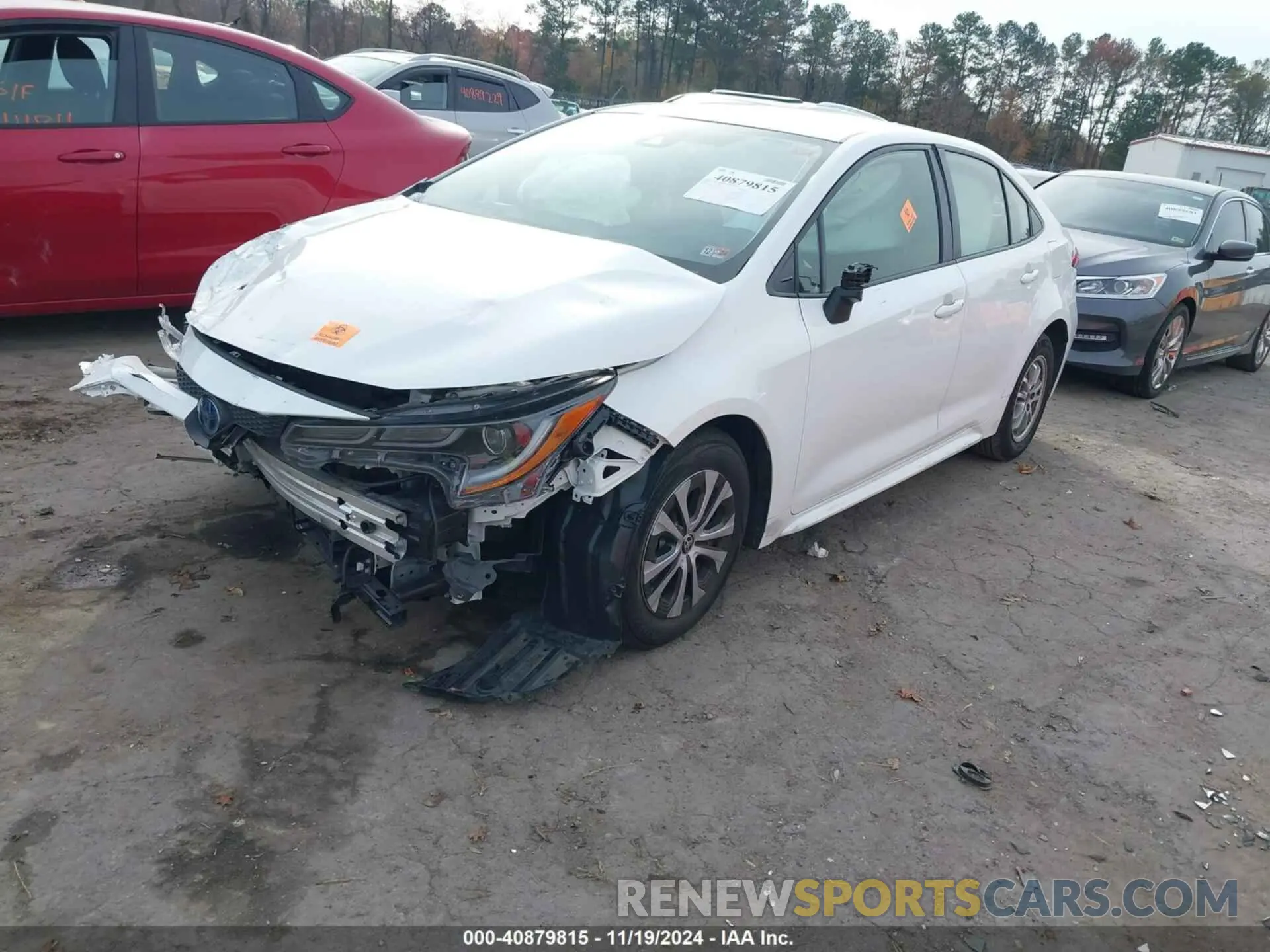 2 Photograph of a damaged car JTDEAMDE6N3000199 TOYOTA COROLLA 2022