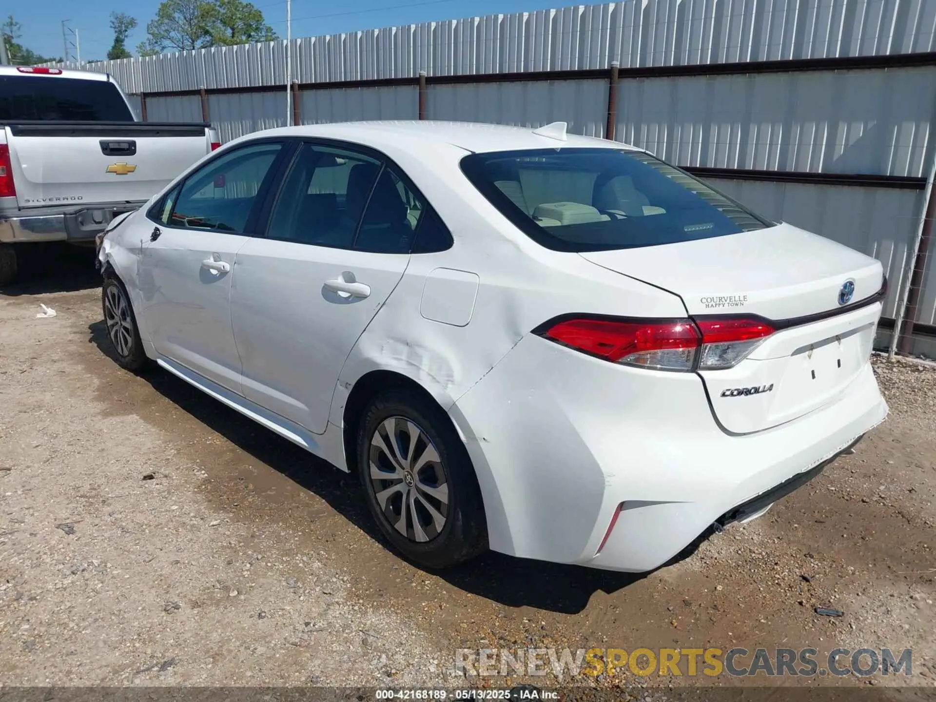 3 Photograph of a damaged car JTDEAMDE6N3002227 TOYOTA COROLLA 2022