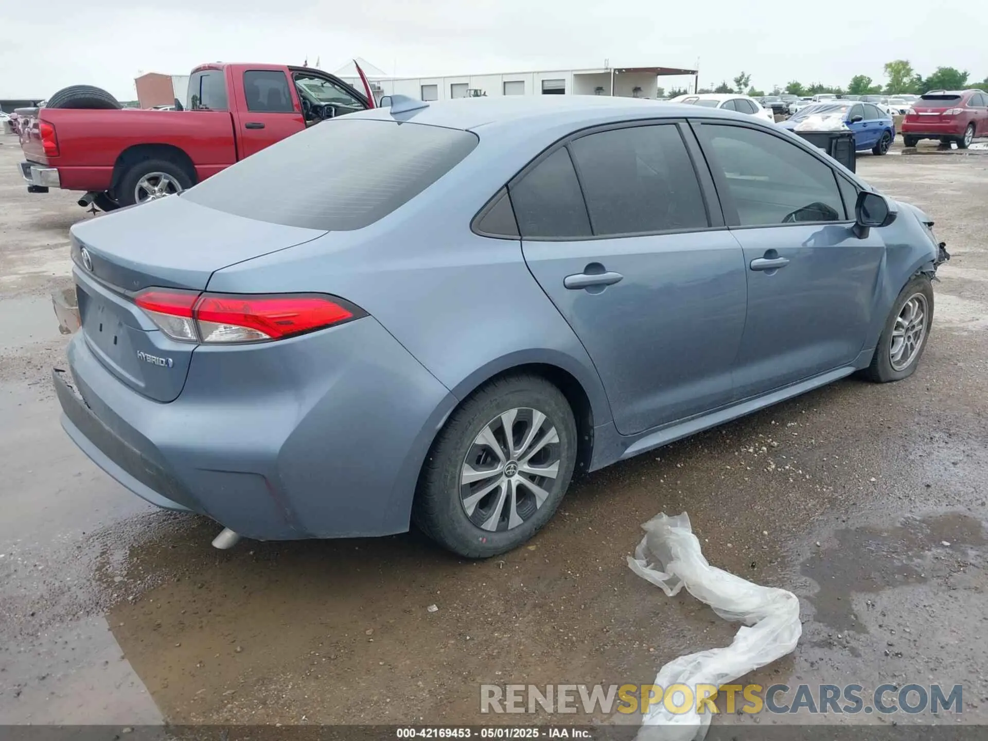 4 Photograph of a damaged car JTDEAMDE6N3003393 TOYOTA COROLLA 2022