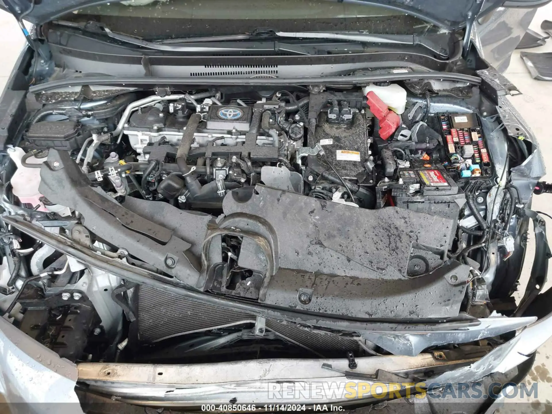 10 Photograph of a damaged car JTDEAMDE6N3006858 TOYOTA COROLLA 2022