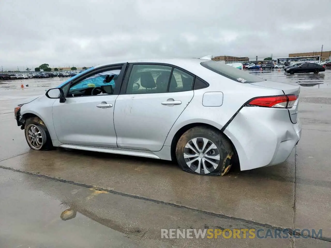 2 Photograph of a damaged car JTDEAMDE6N3011204 TOYOTA COROLLA 2022