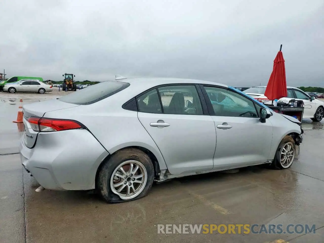 3 Photograph of a damaged car JTDEAMDE6N3011204 TOYOTA COROLLA 2022