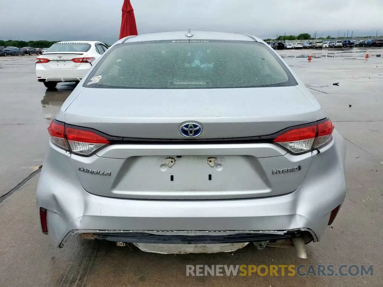6 Photograph of a damaged car JTDEAMDE6N3011204 TOYOTA COROLLA 2022