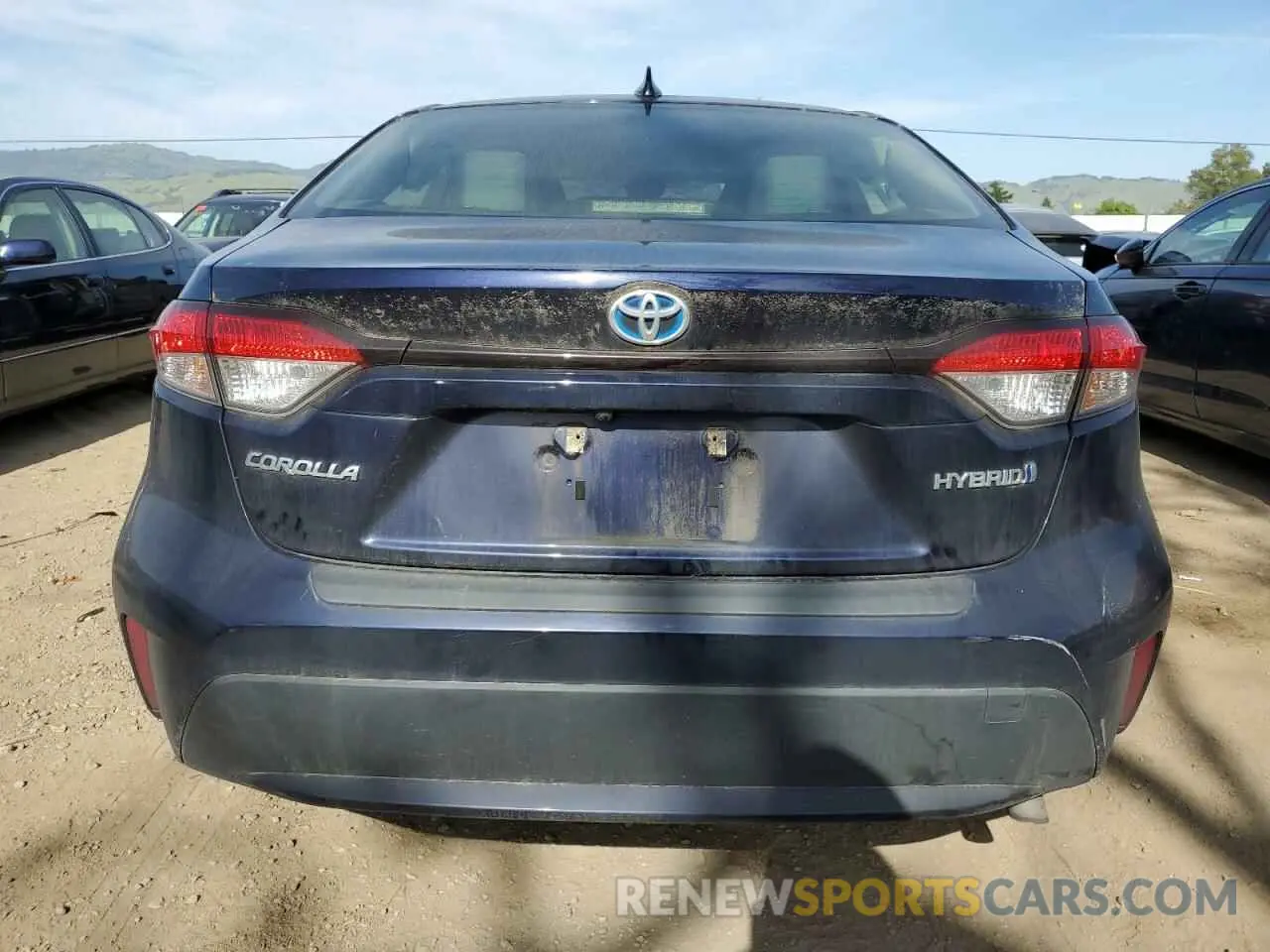 6 Photograph of a damaged car JTDEAMDE6NJ037474 TOYOTA COROLLA 2022
