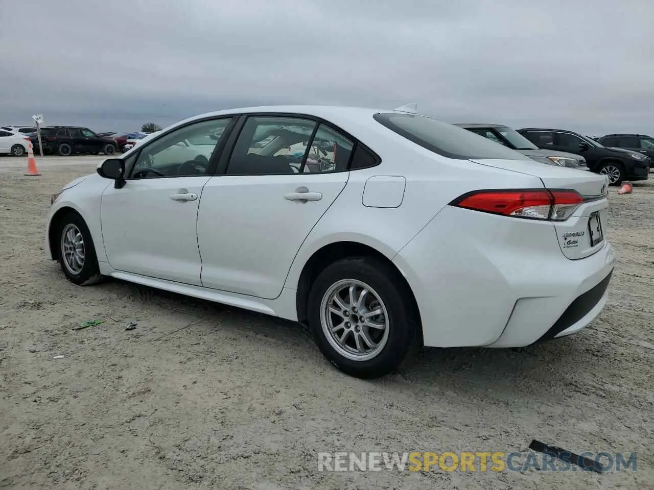 2 Photograph of a damaged car JTDEAMDE6NJ038088 TOYOTA COROLLA 2022