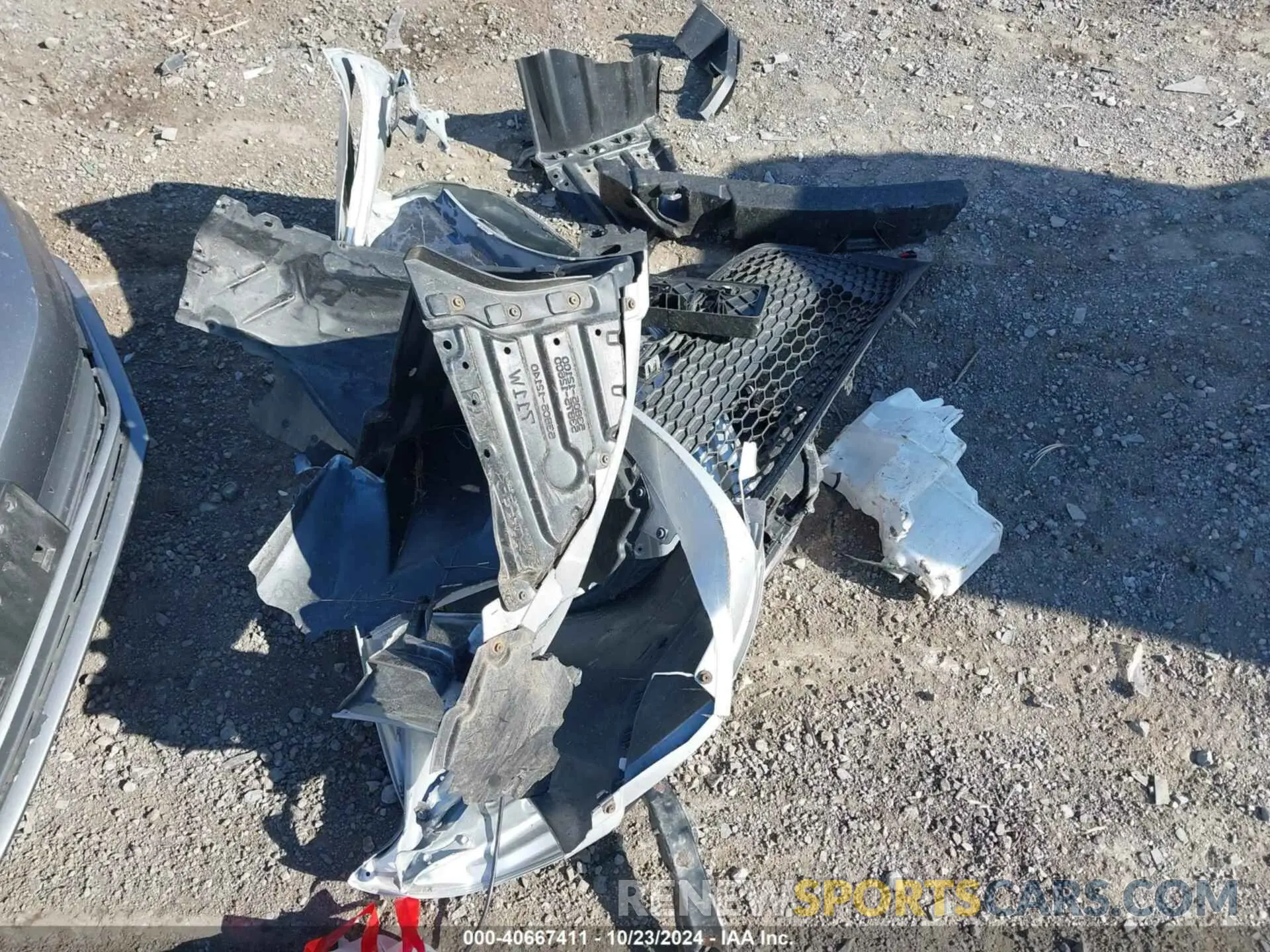 12 Photograph of a damaged car JTDEAMDE6NJ039810 TOYOTA COROLLA 2022