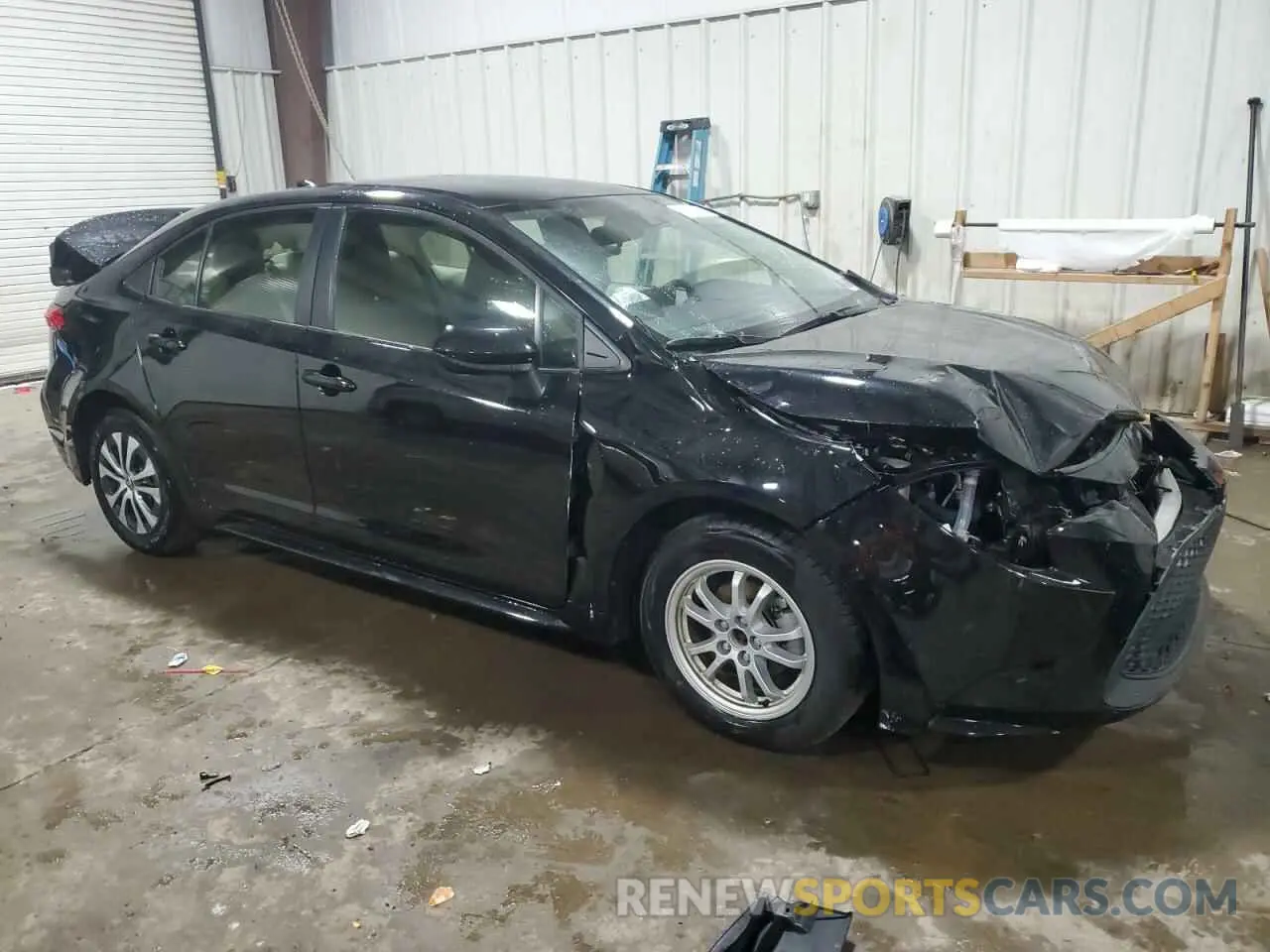 4 Photograph of a damaged car JTDEAMDE6NJ044943 TOYOTA COROLLA 2022