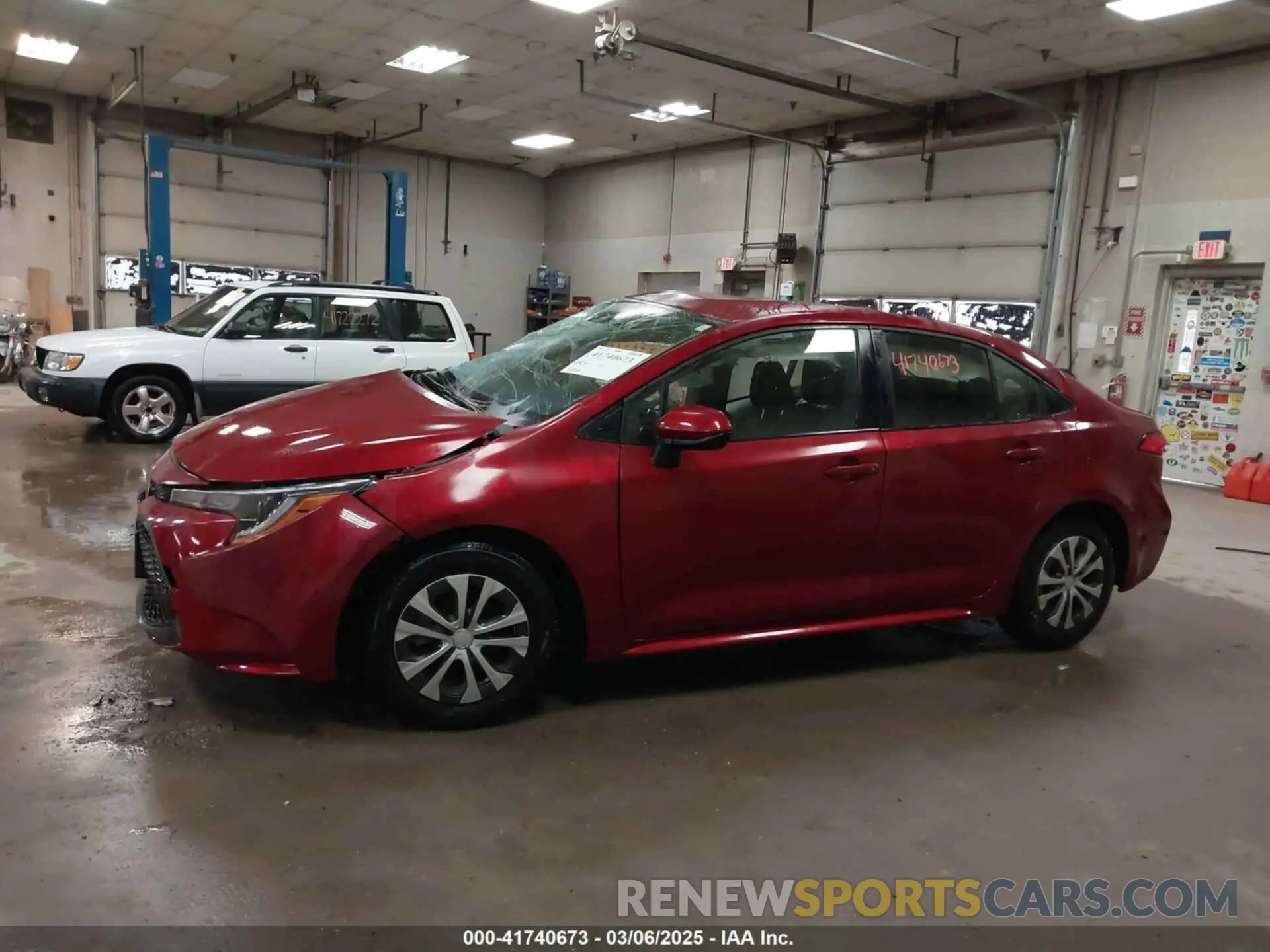 16 Photograph of a damaged car JTDEAMDE6NJ045669 TOYOTA COROLLA 2022