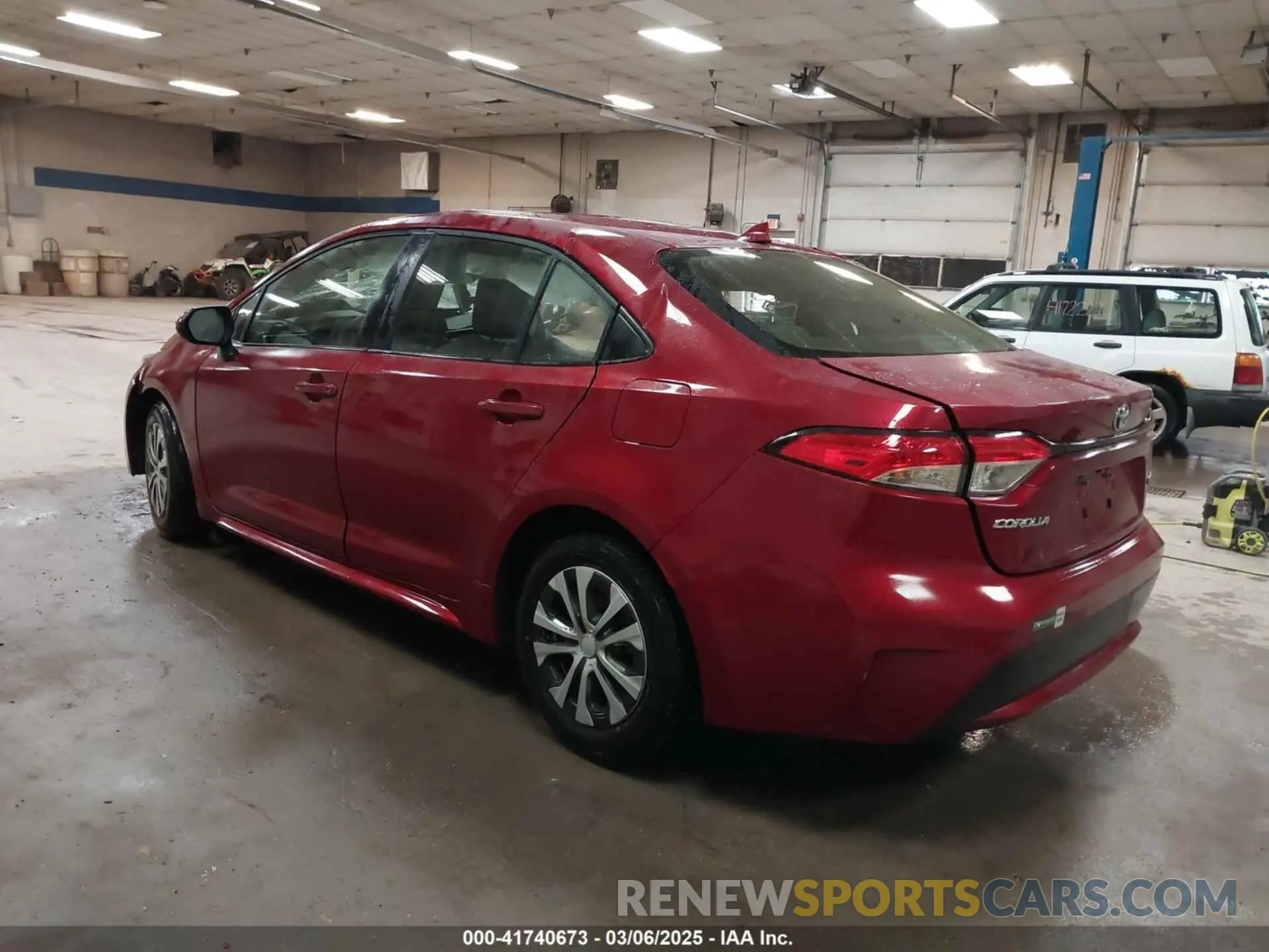 3 Photograph of a damaged car JTDEAMDE6NJ045669 TOYOTA COROLLA 2022