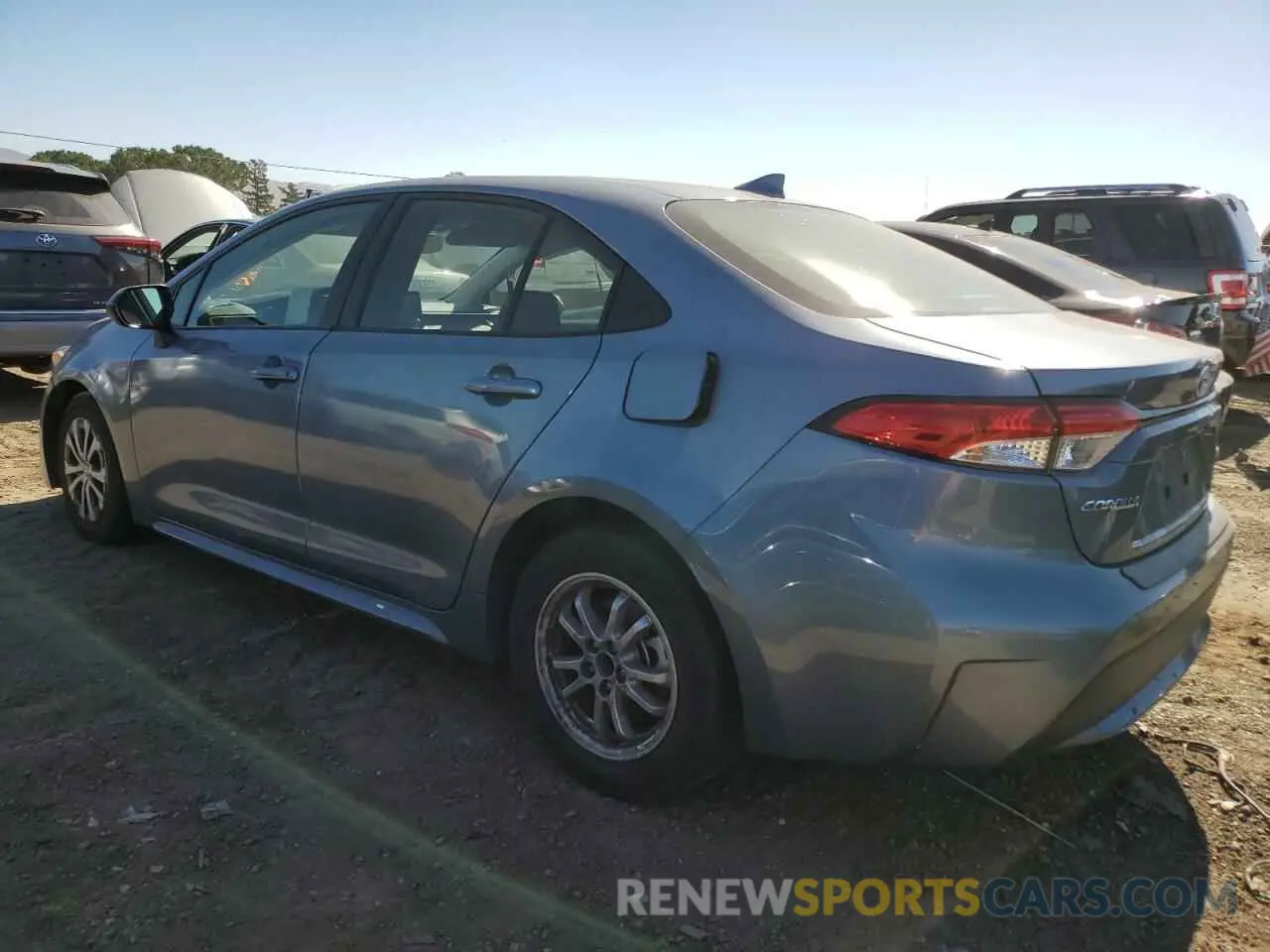 2 Photograph of a damaged car JTDEAMDE6NJ056493 TOYOTA COROLLA 2022