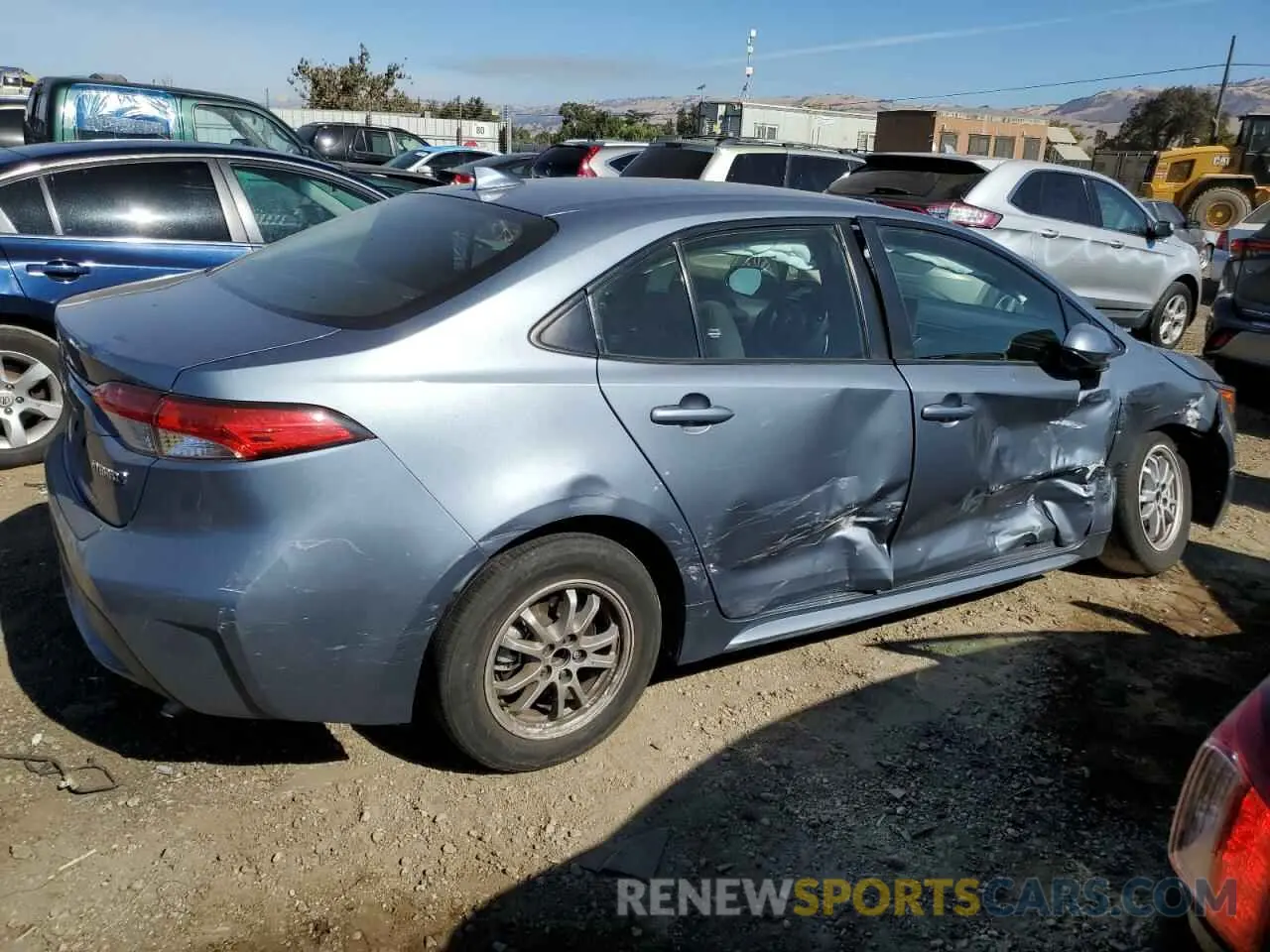 3 Photograph of a damaged car JTDEAMDE6NJ056493 TOYOTA COROLLA 2022