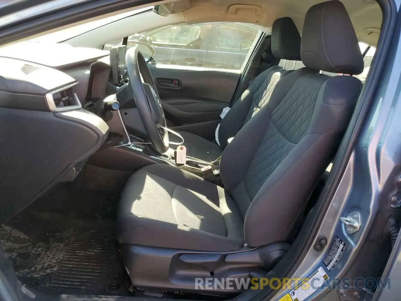 7 Photograph of a damaged car JTDEAMDE6NJ056493 TOYOTA COROLLA 2022