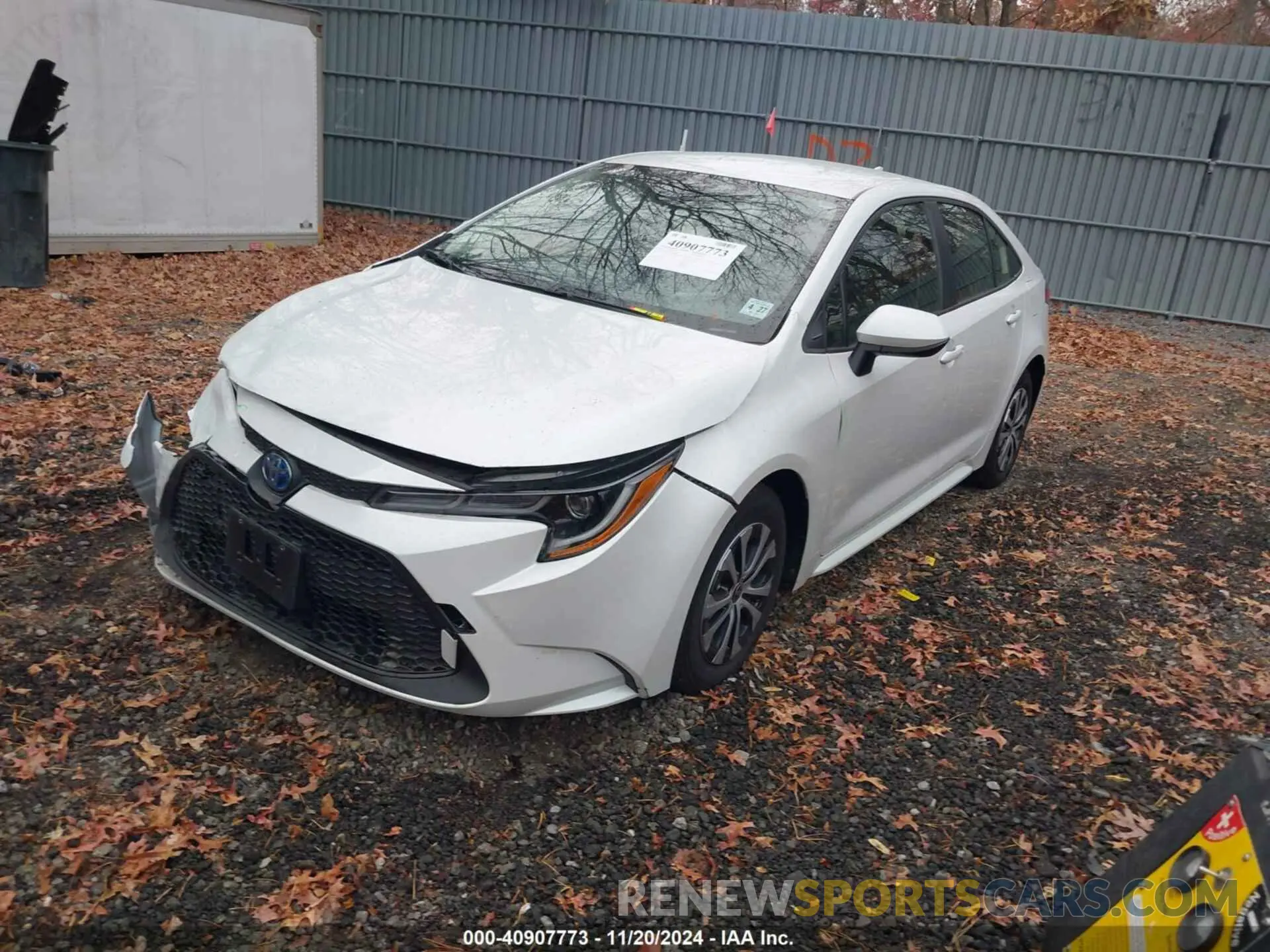 2 Photograph of a damaged car JTDEAMDE7N3006500 TOYOTA COROLLA 2022