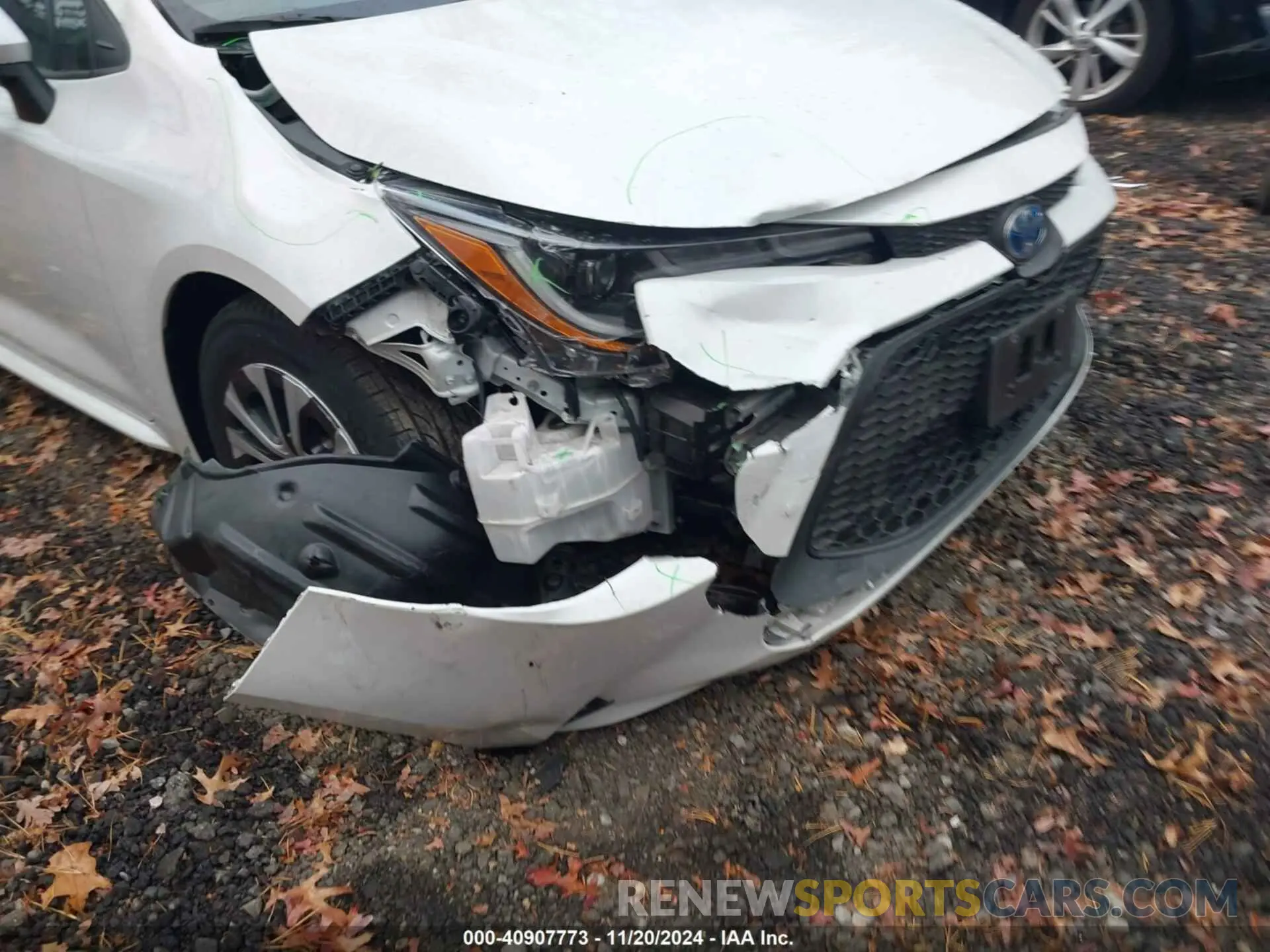 6 Photograph of a damaged car JTDEAMDE7N3006500 TOYOTA COROLLA 2022