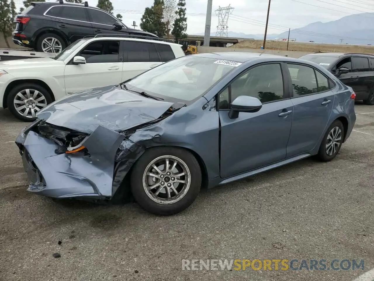 1 Photograph of a damaged car JTDEAMDE7N3009610 TOYOTA COROLLA 2022