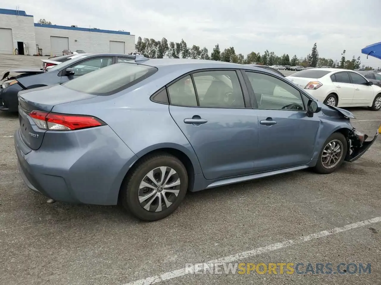 3 Photograph of a damaged car JTDEAMDE7N3009610 TOYOTA COROLLA 2022
