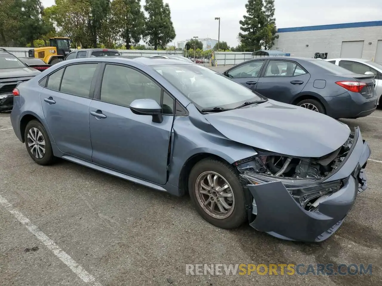 4 Photograph of a damaged car JTDEAMDE7N3009610 TOYOTA COROLLA 2022