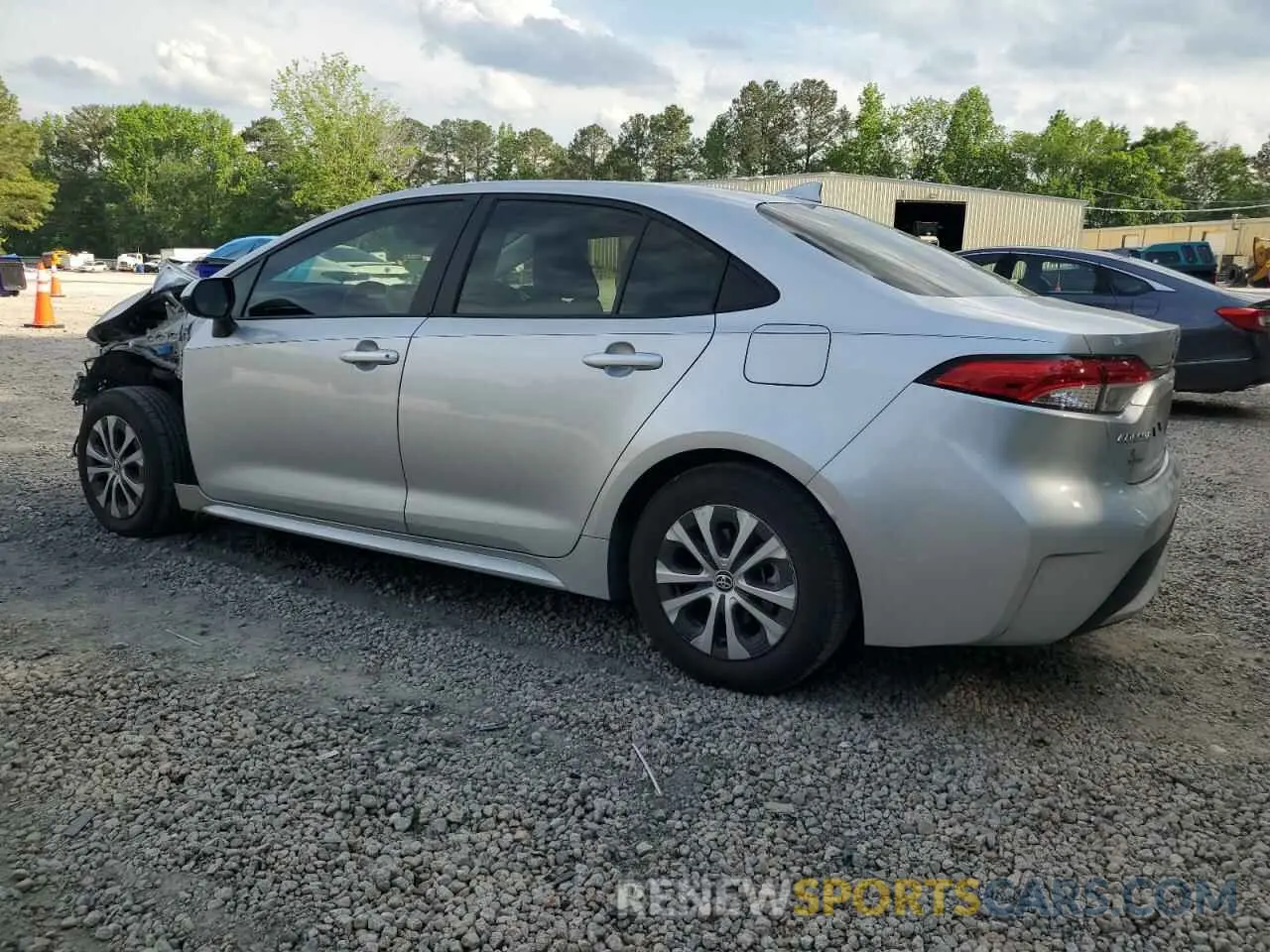 2 Photograph of a damaged car JTDEAMDE7N3010482 TOYOTA COROLLA 2022