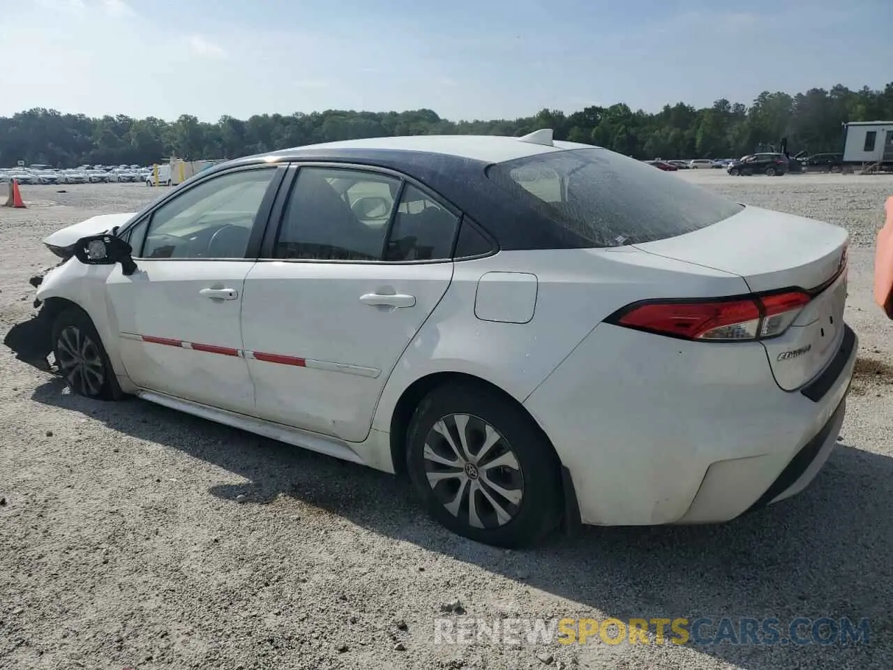 2 Photograph of a damaged car JTDEAMDE7N3013091 TOYOTA COROLLA 2022