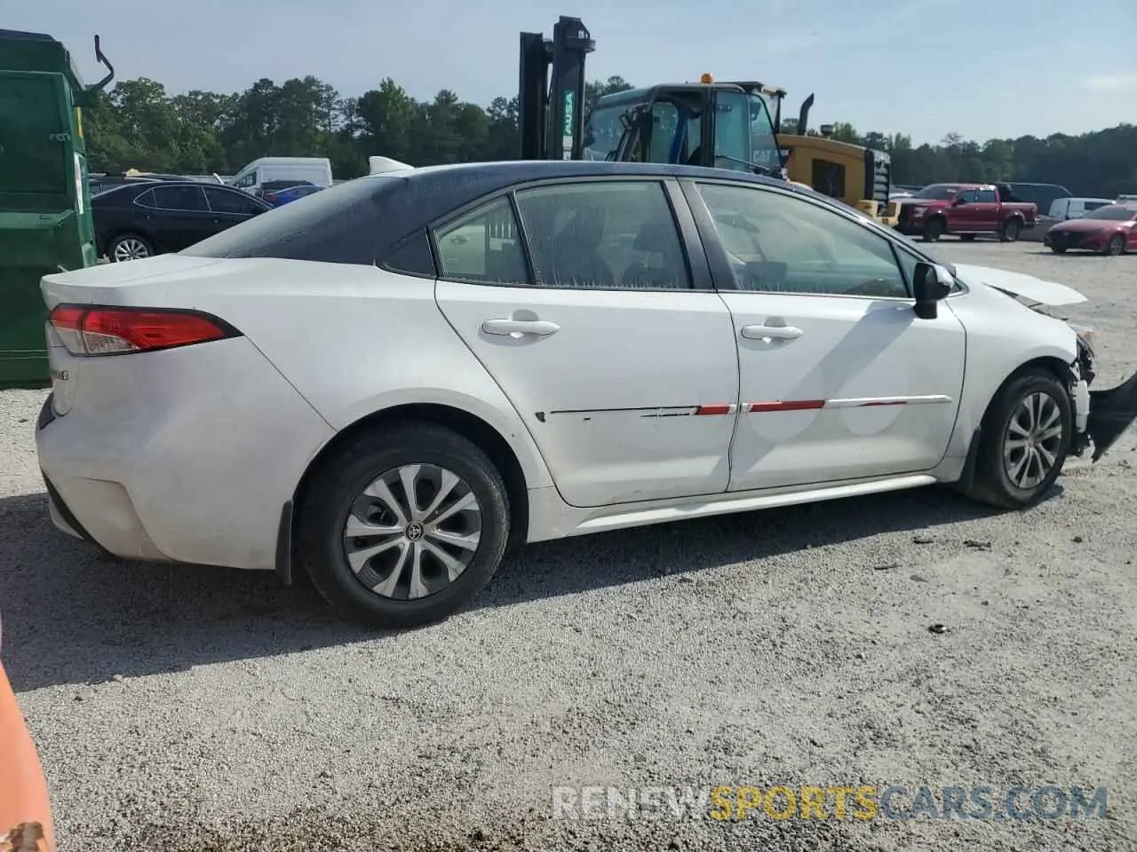 3 Photograph of a damaged car JTDEAMDE7N3013091 TOYOTA COROLLA 2022