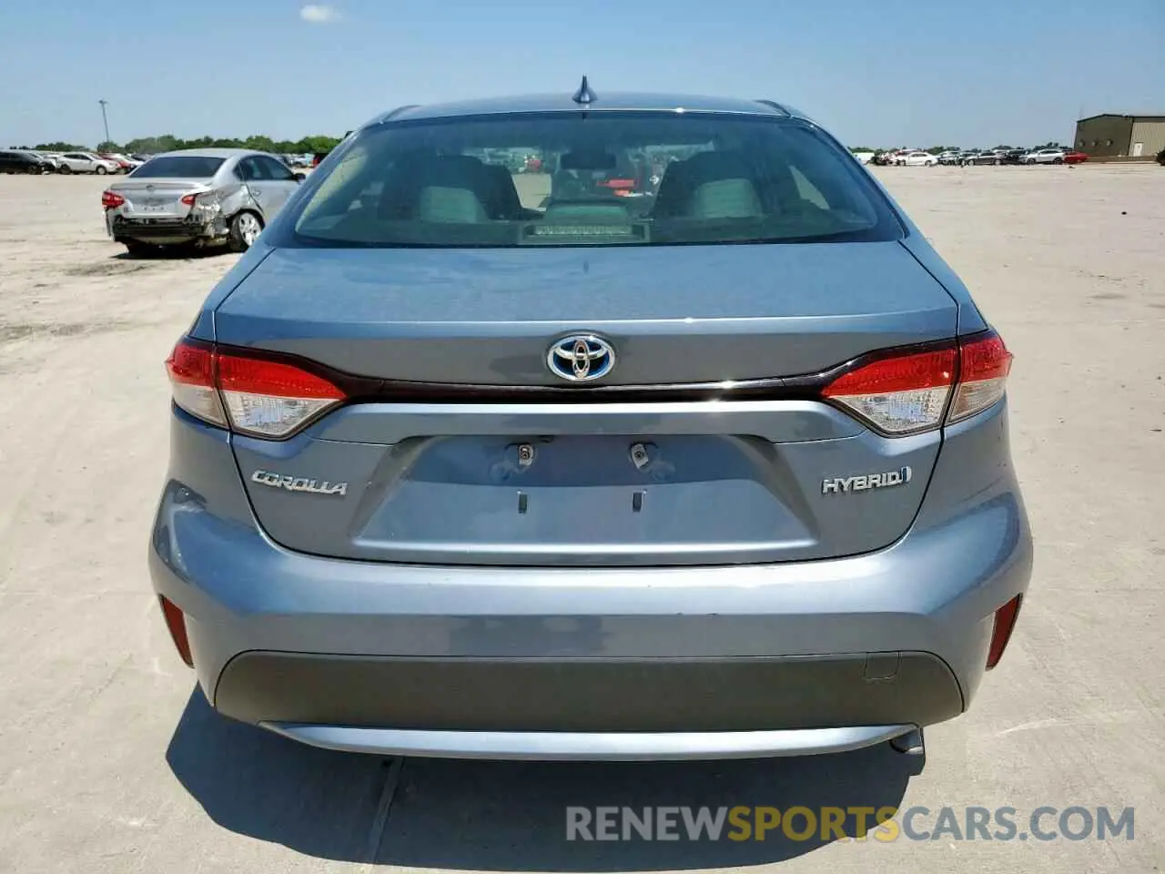 6 Photograph of a damaged car JTDEAMDE7NJ050122 TOYOTA COROLLA 2022
