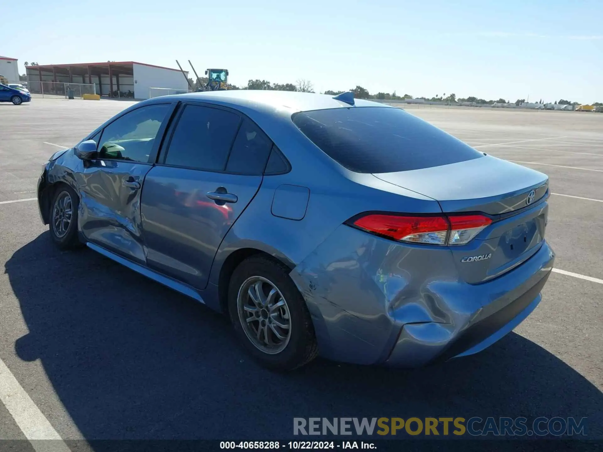 3 Photograph of a damaged car JTDEAMDE7NJ055093 TOYOTA COROLLA 2022
