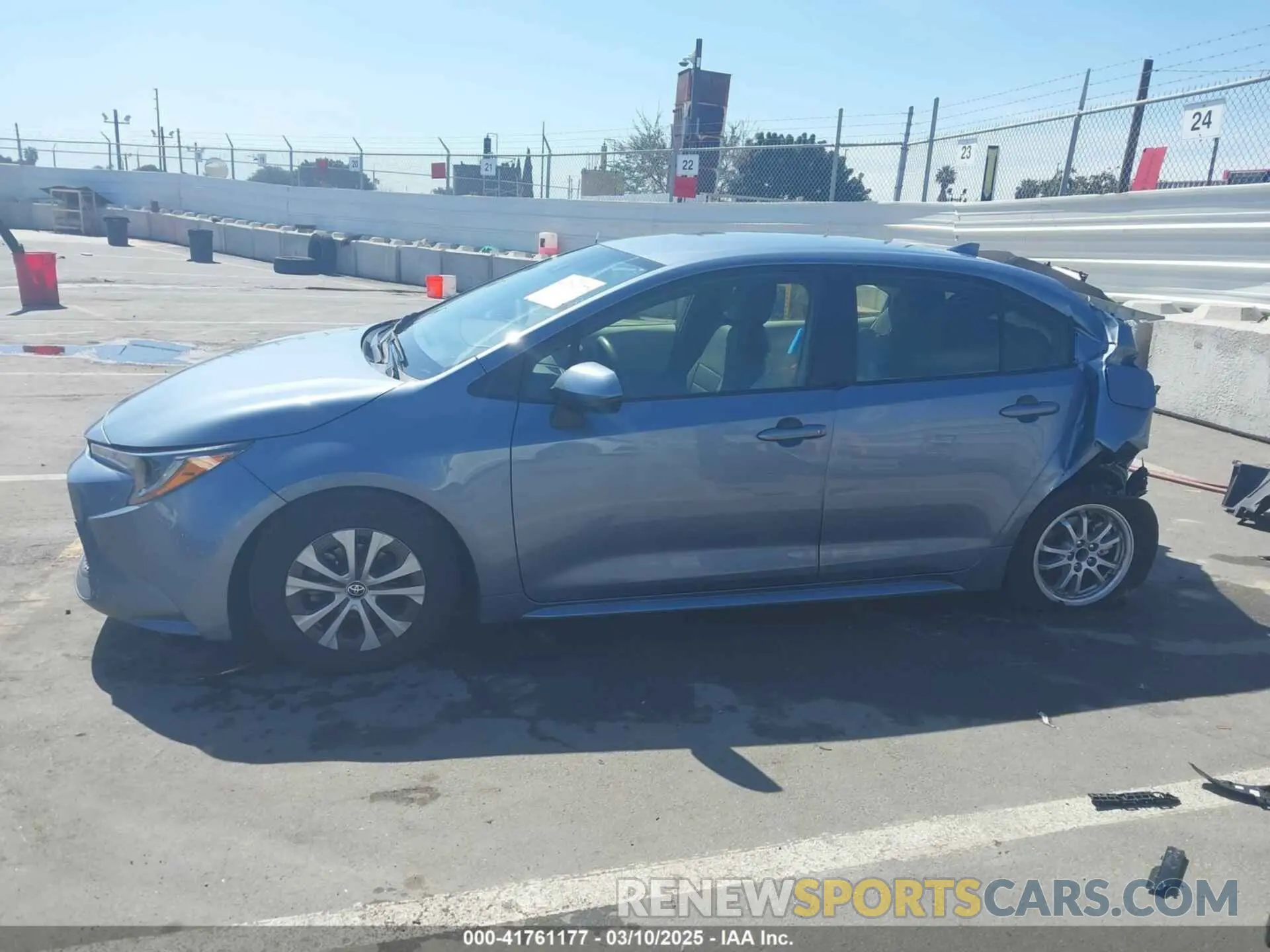 13 Photograph of a damaged car JTDEAMDE8N3003511 TOYOTA COROLLA 2022