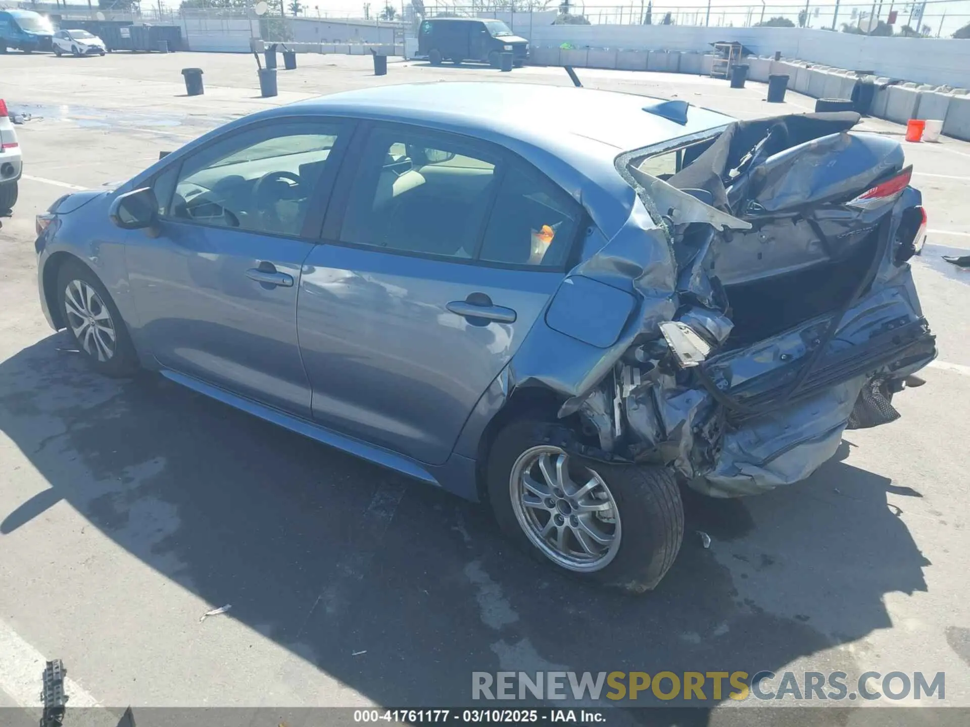3 Photograph of a damaged car JTDEAMDE8N3003511 TOYOTA COROLLA 2022