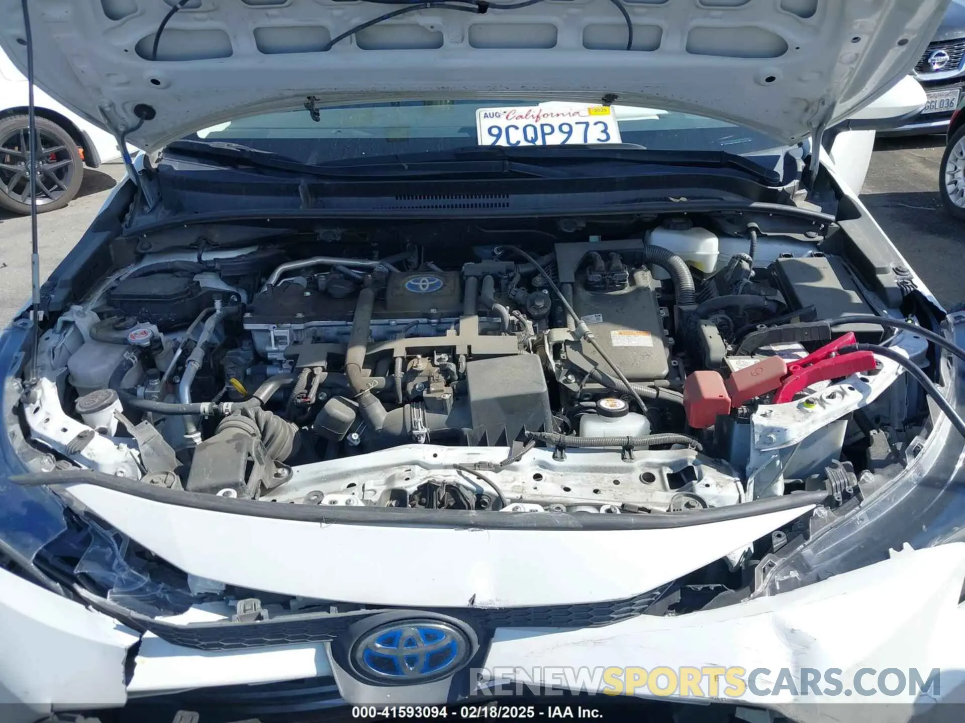 10 Photograph of a damaged car JTDEAMDE8N3012421 TOYOTA COROLLA 2022