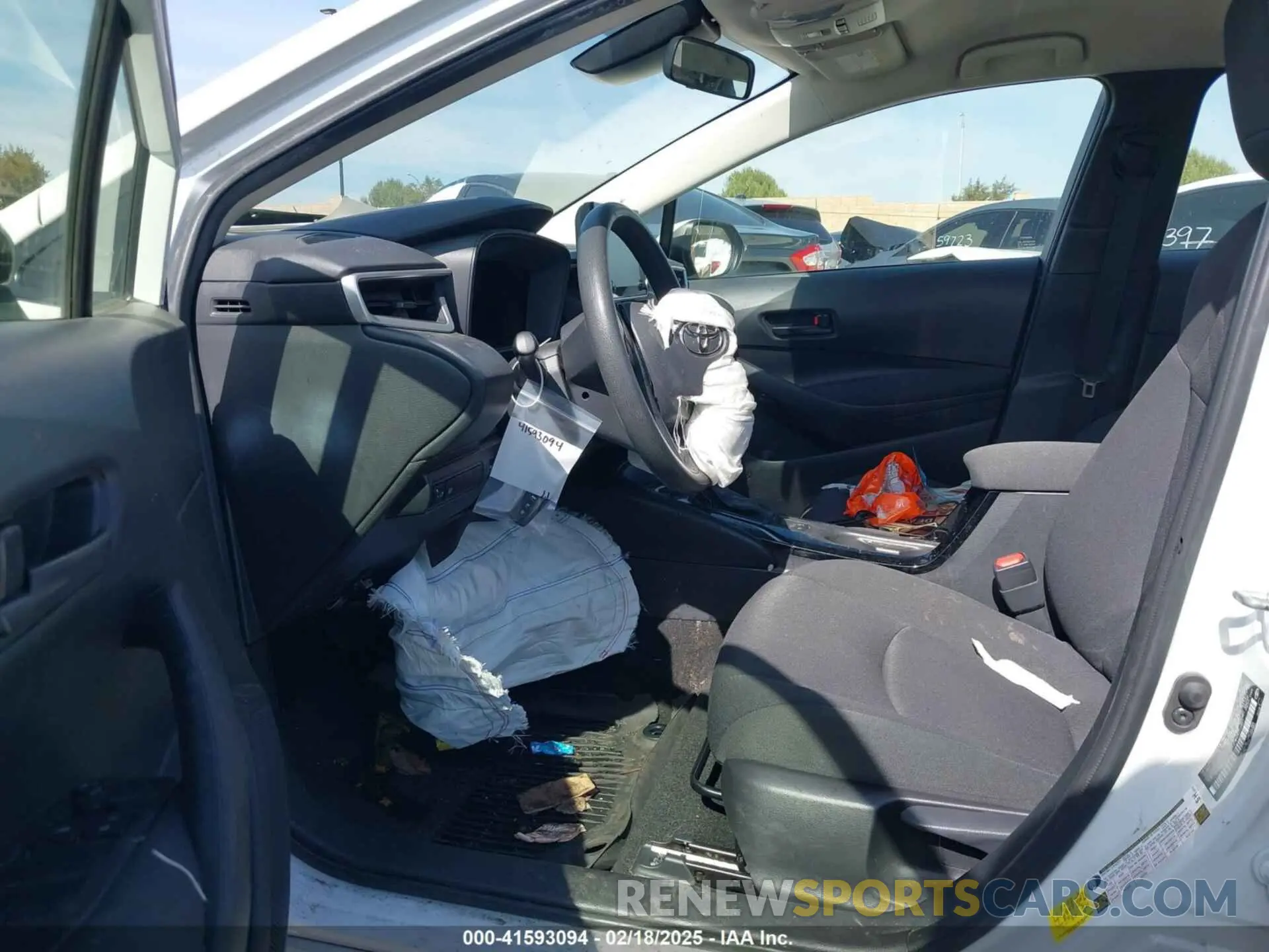 5 Photograph of a damaged car JTDEAMDE8N3012421 TOYOTA COROLLA 2022