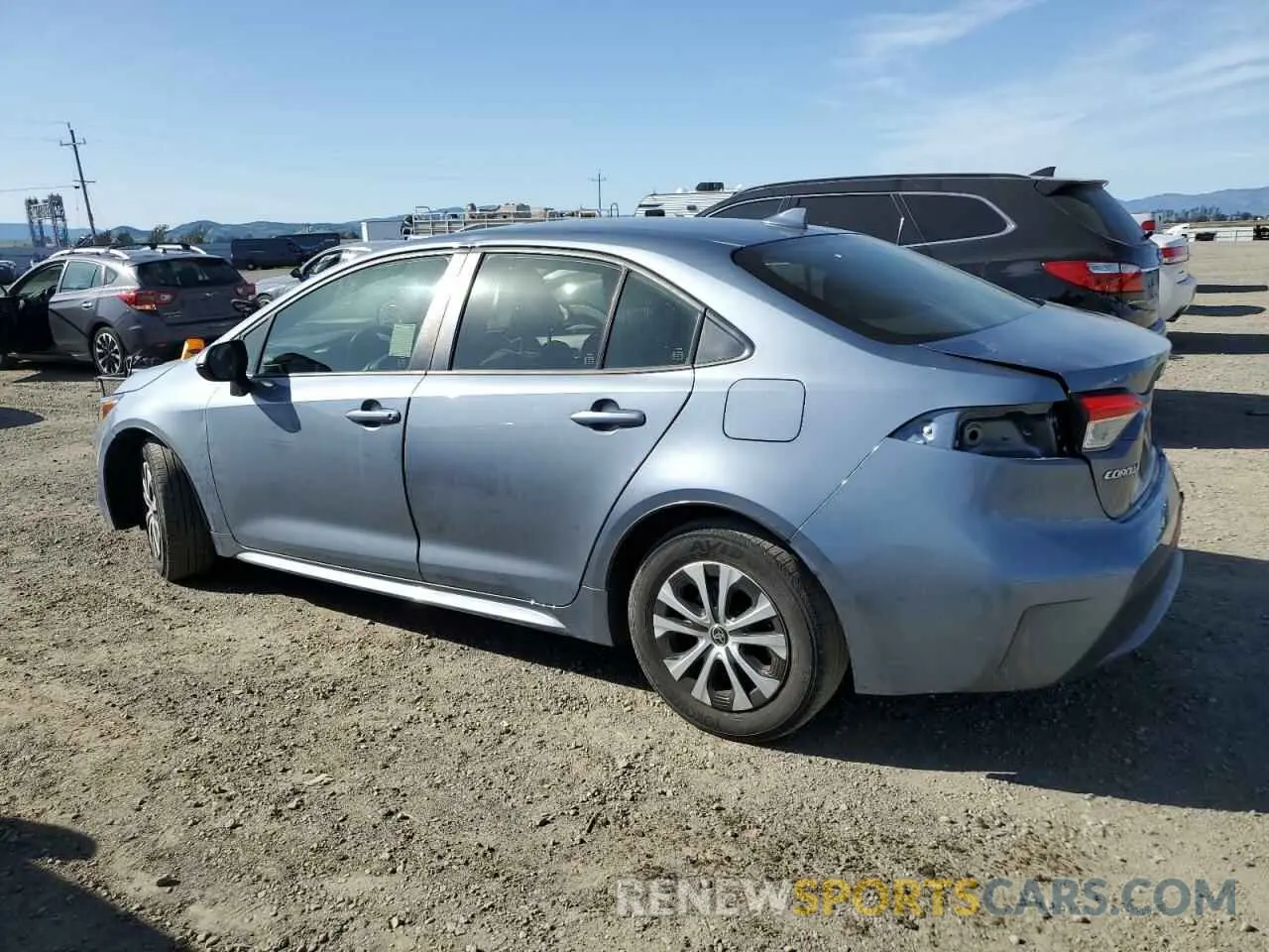 2 Photograph of a damaged car JTDEAMDE8NJ042157 TOYOTA COROLLA 2022
